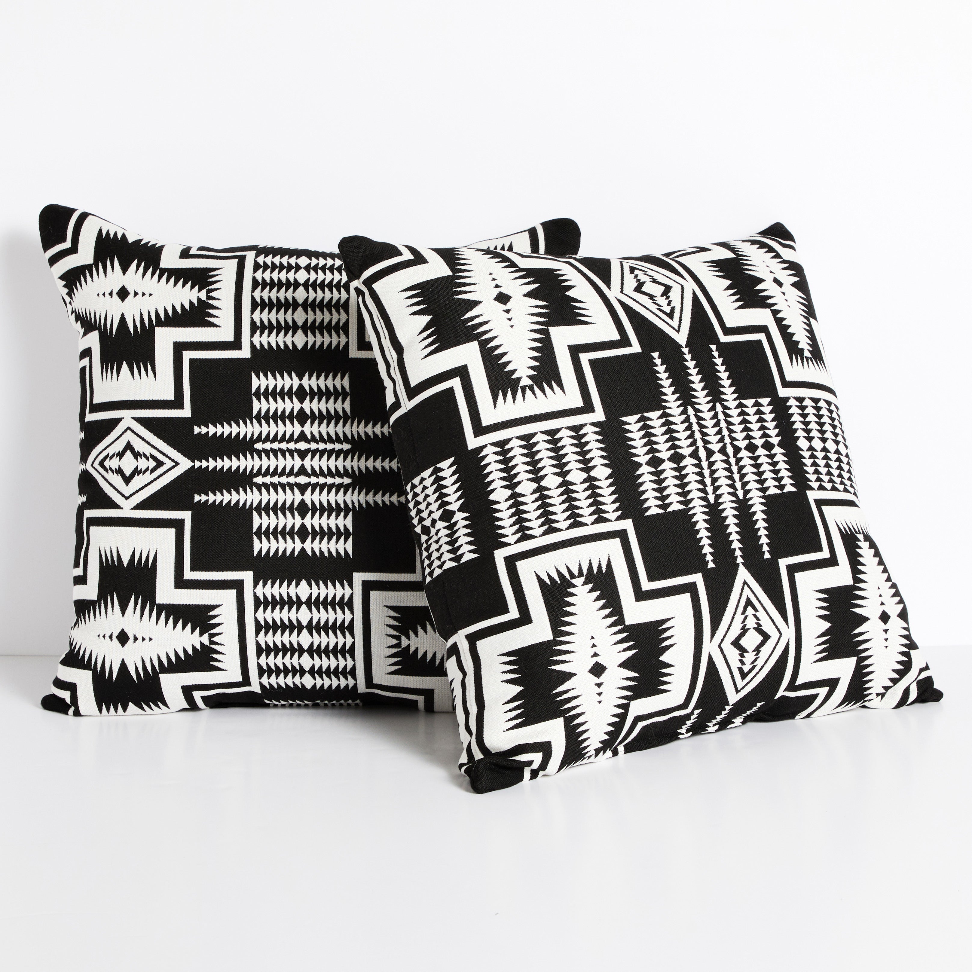 Sunbrella Pendleton Square Outdoor Pillow - Harding Classic - 24 in H x 24 in W x 6 in D