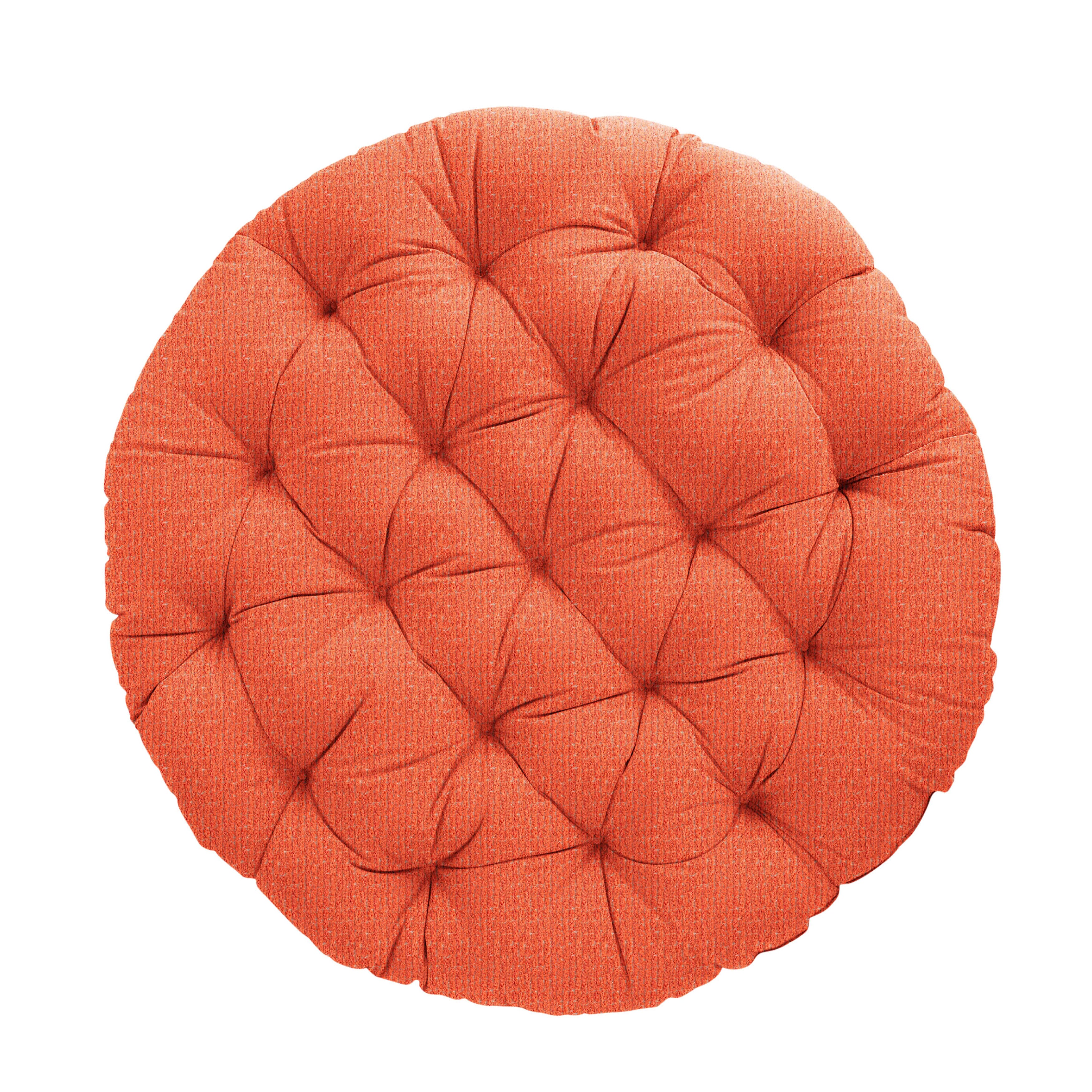 Papasan Cushion - Continuous Papaya