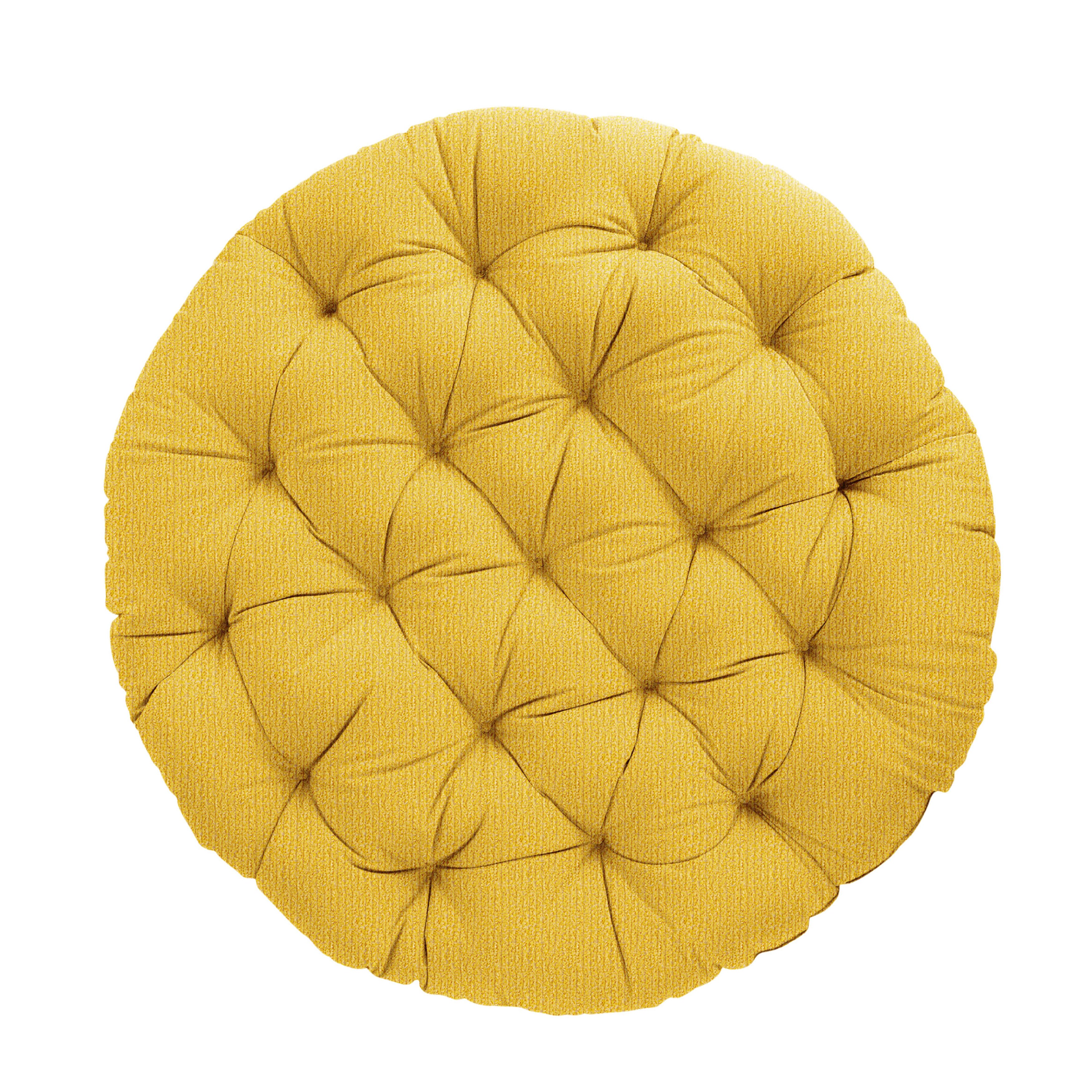 Papasan Cushion - Continuous Sunflower