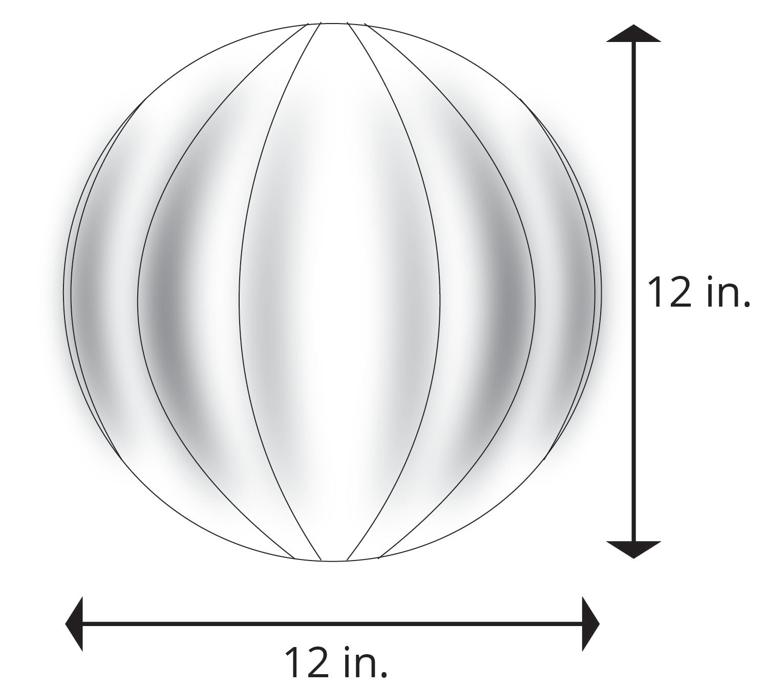 Round Indoor Ball Pillow