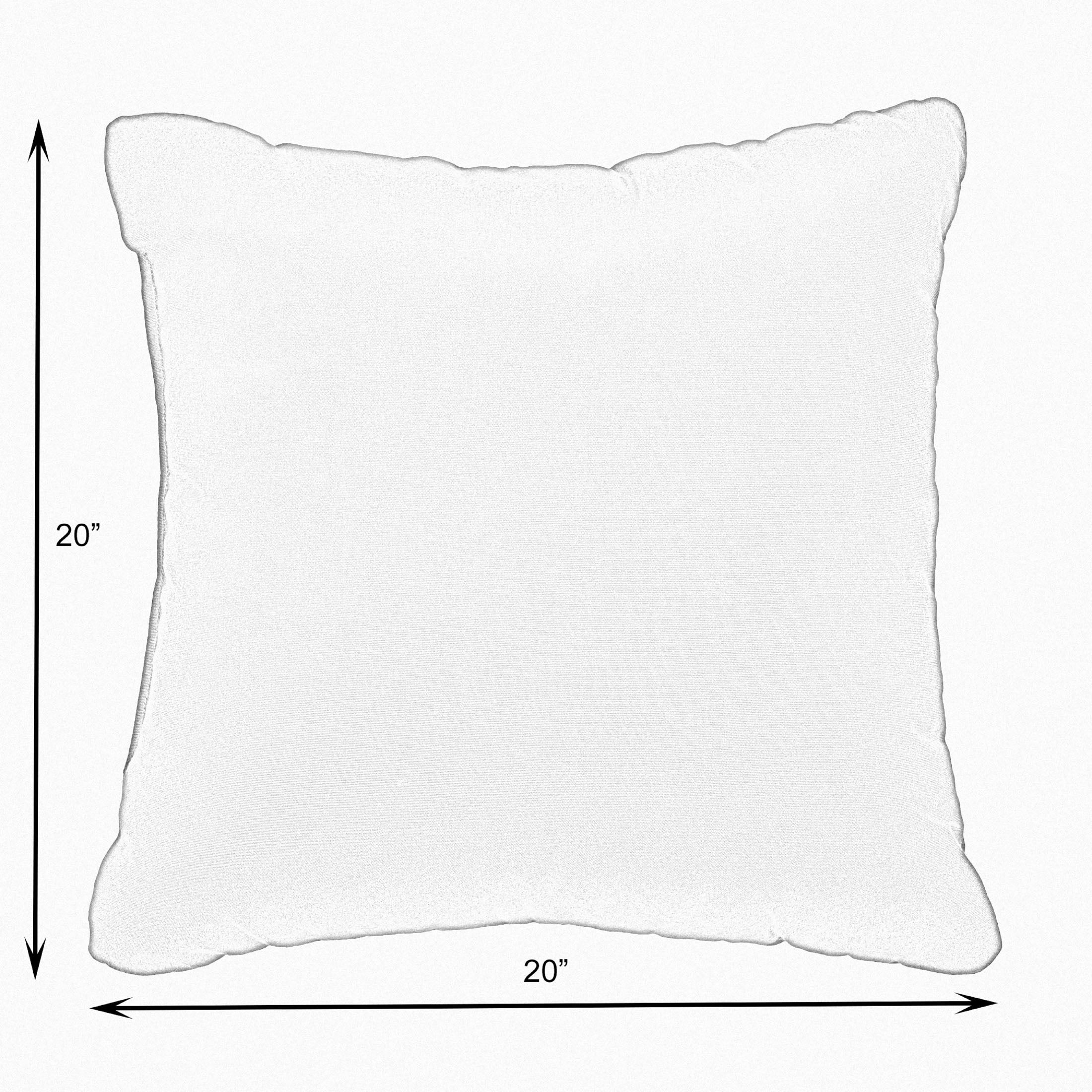 20 in pillow dimensions