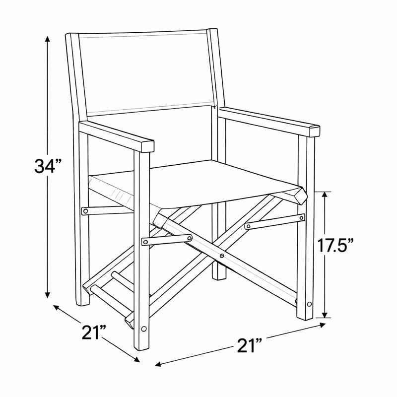 Sunbrella Director's Chair
