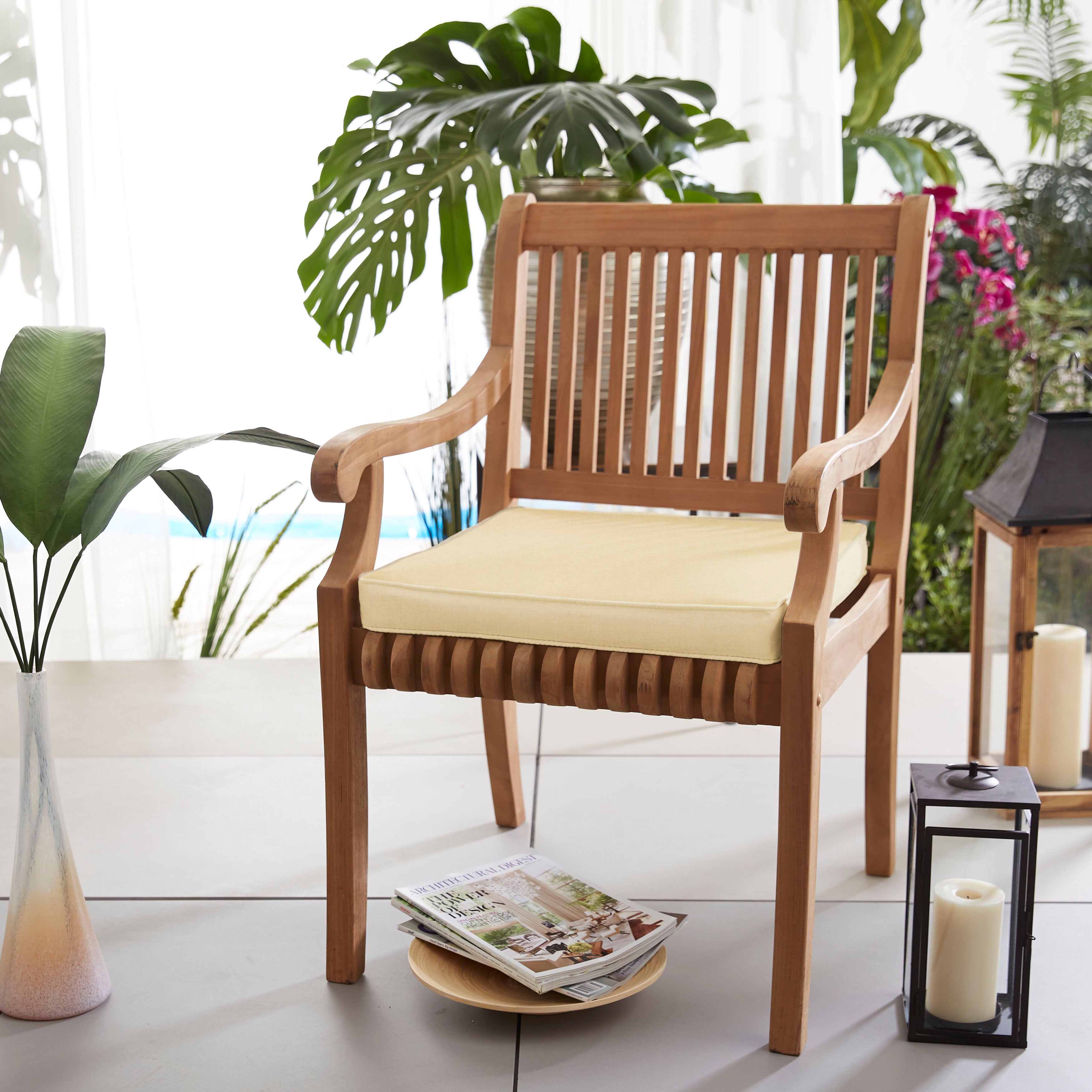 Sunbrella Corded Chair Cushion