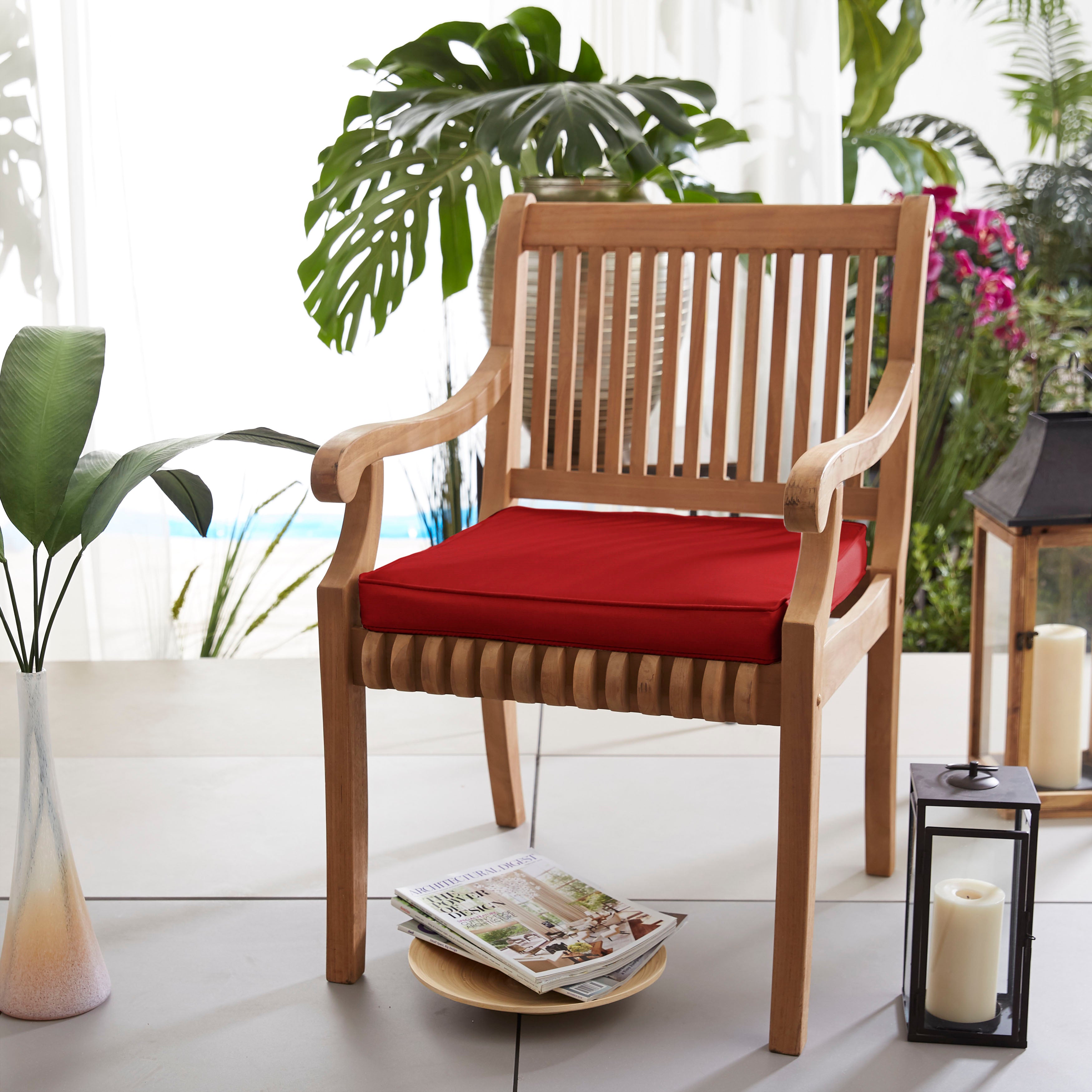 Sunbrella Corded Chair Cushion