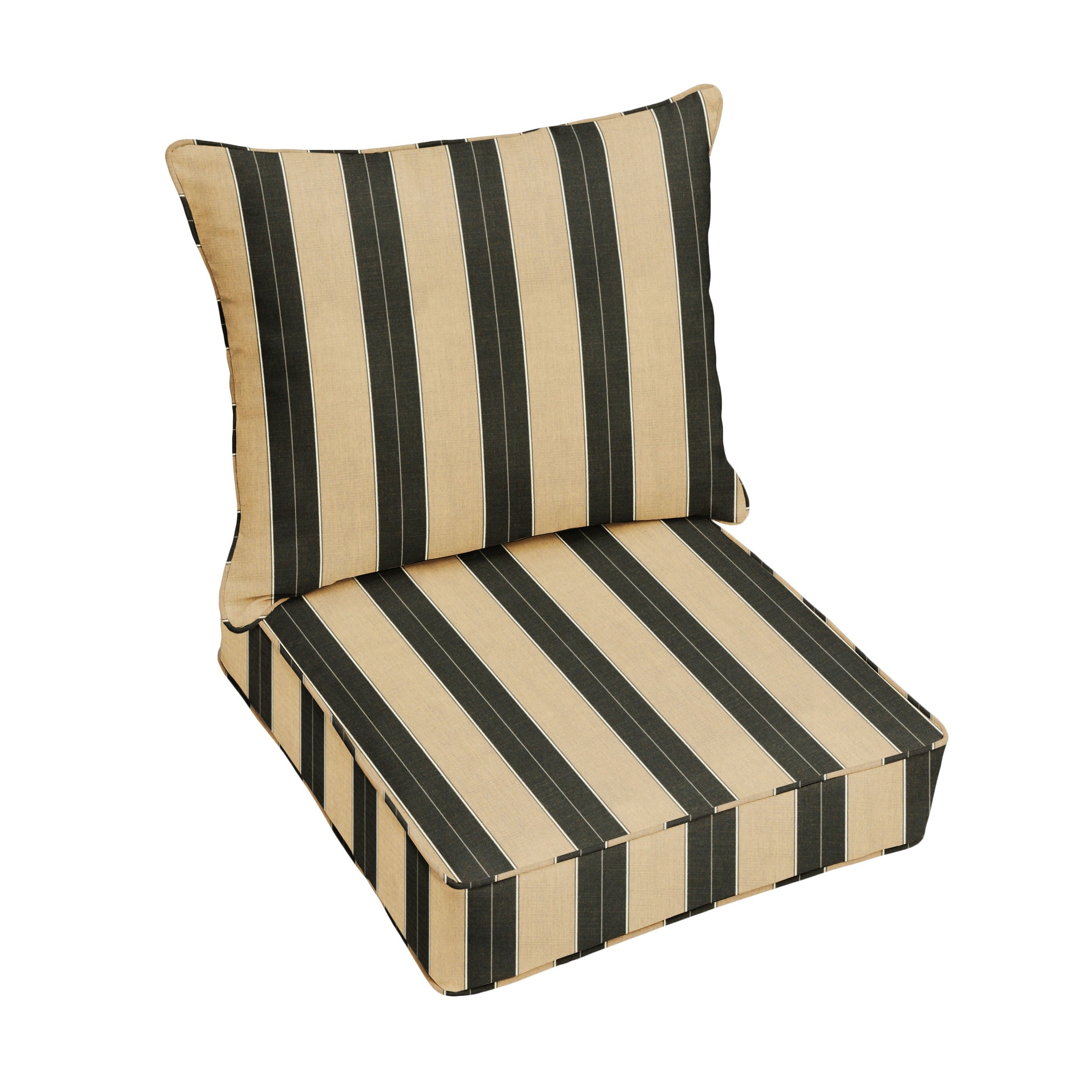 Sunbrella Deep Seating Corded Pillow and Cushion Set