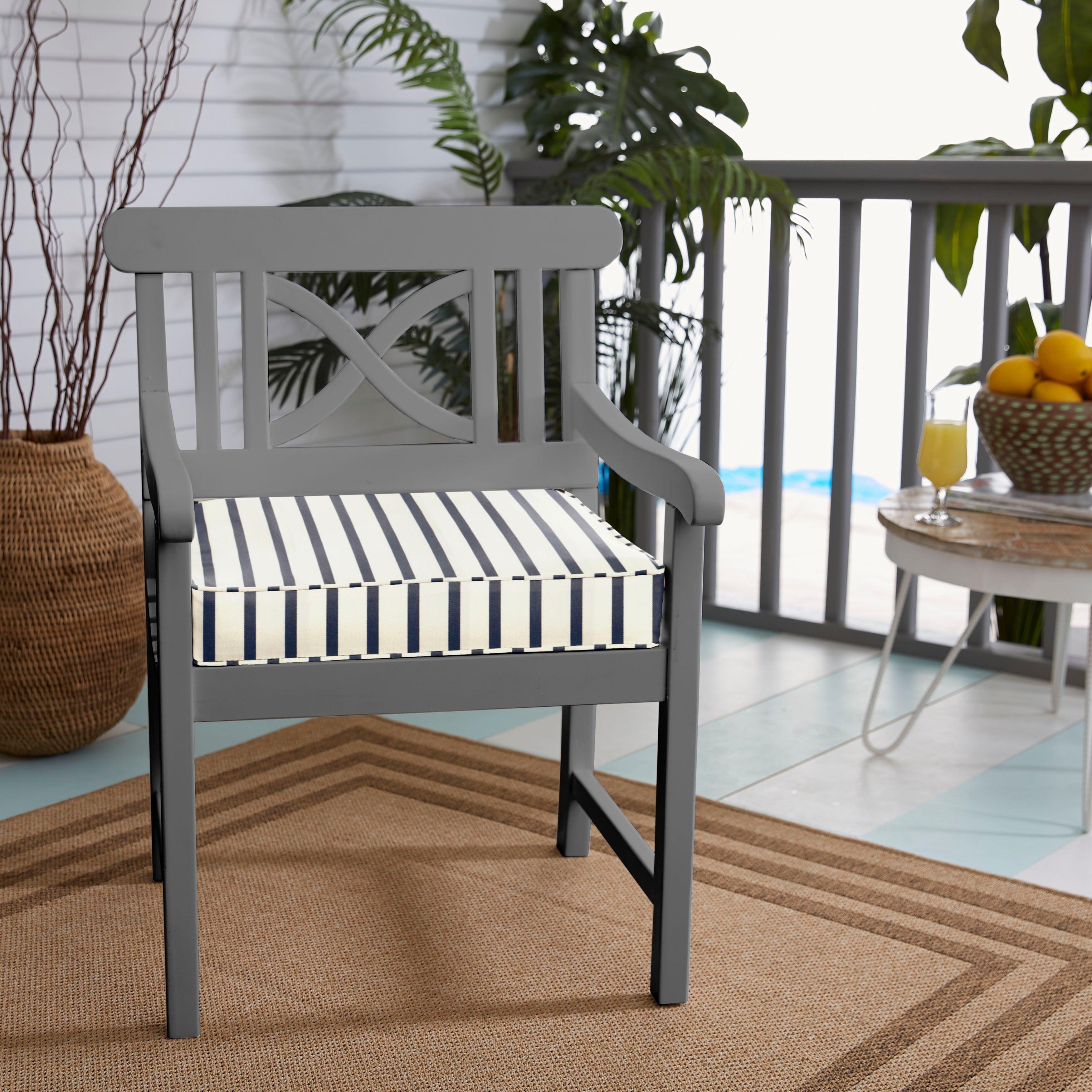 Sunbrella Lido Chair Cushion - Sorra Home