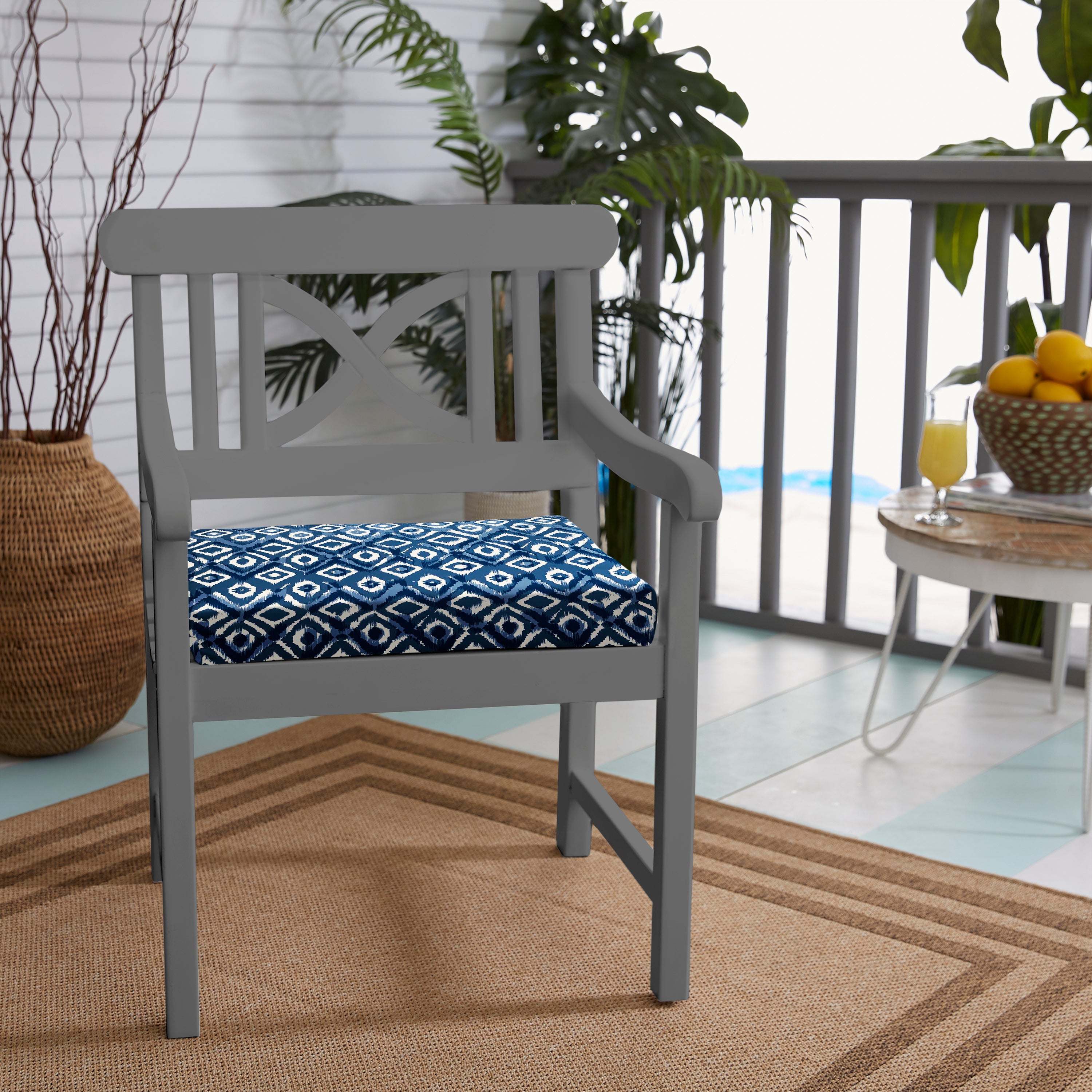Indoor/Outdoor Sakari Chair Cushion (Set of 2)