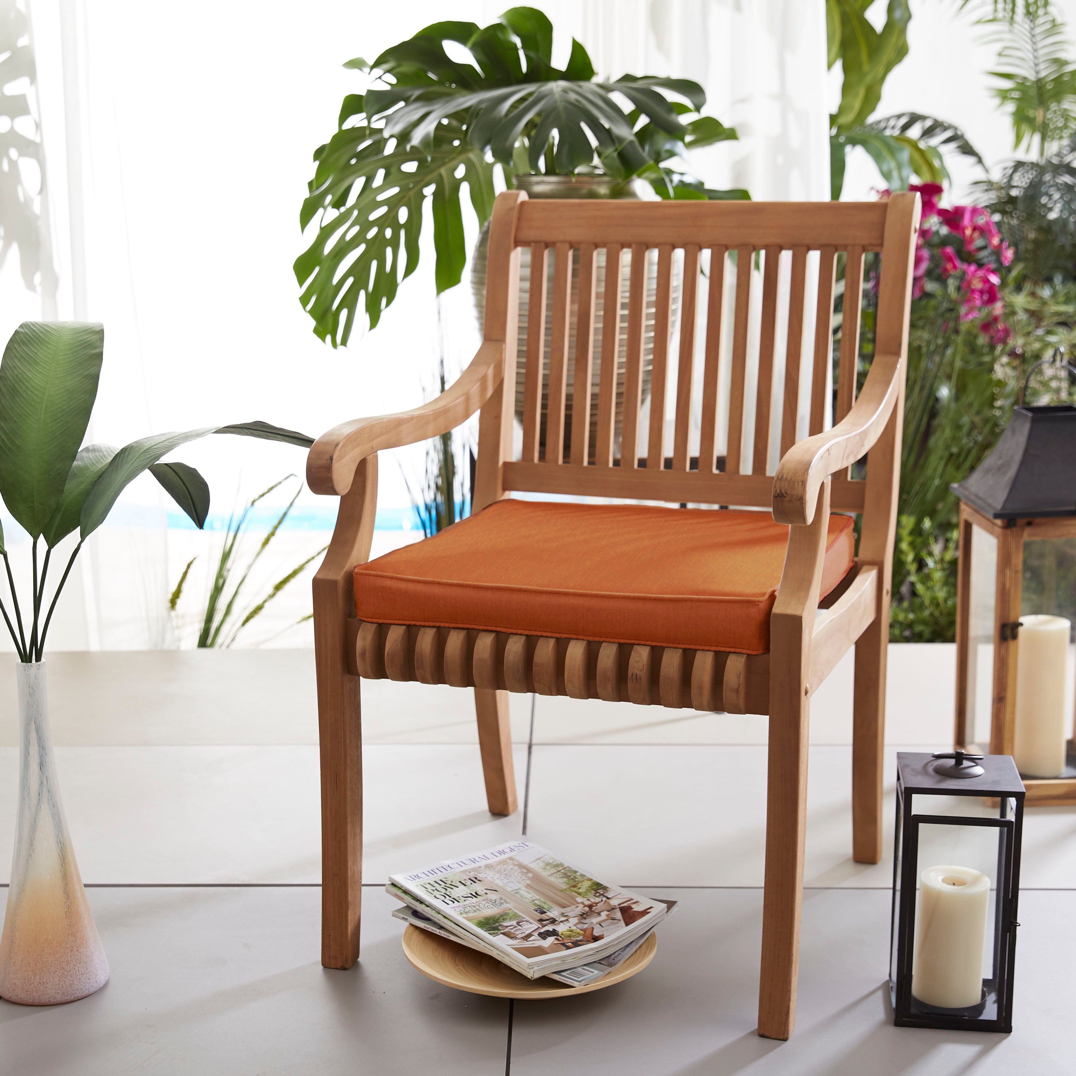 Sunbrella Corded Chair Cushion