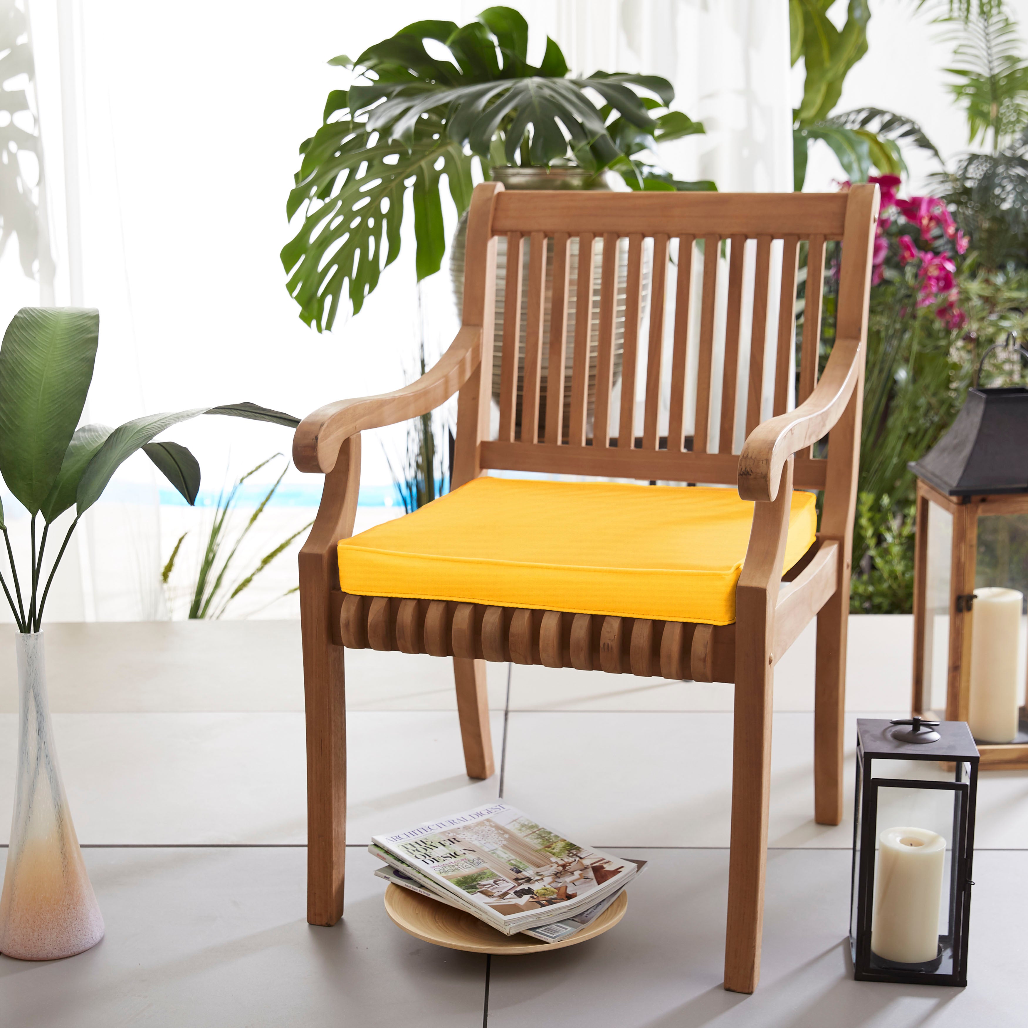 Sunbrella Corded Chair Cushion