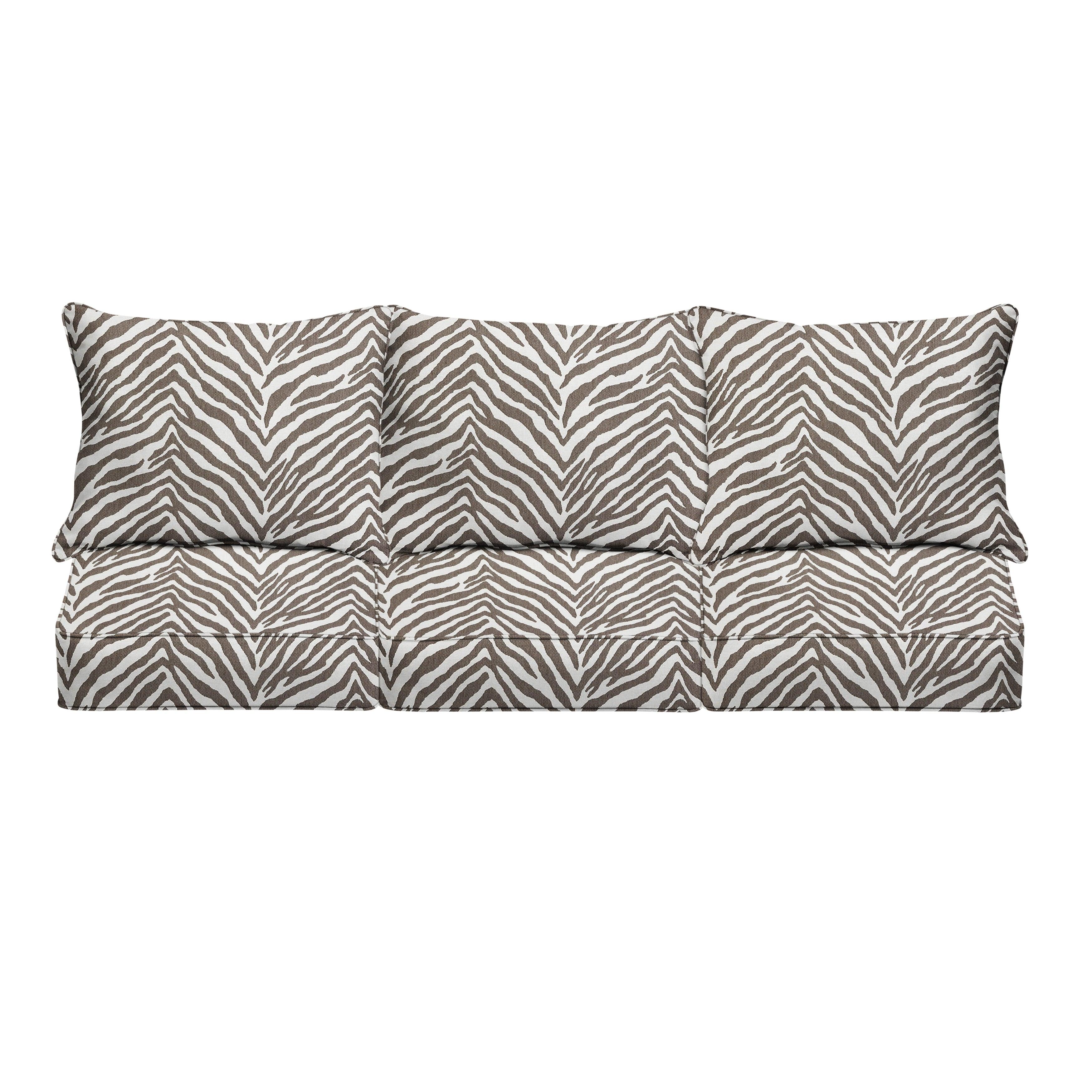 Sunbrella Deep Seating Sofa Pillow & Cushion Set - Sorra Home