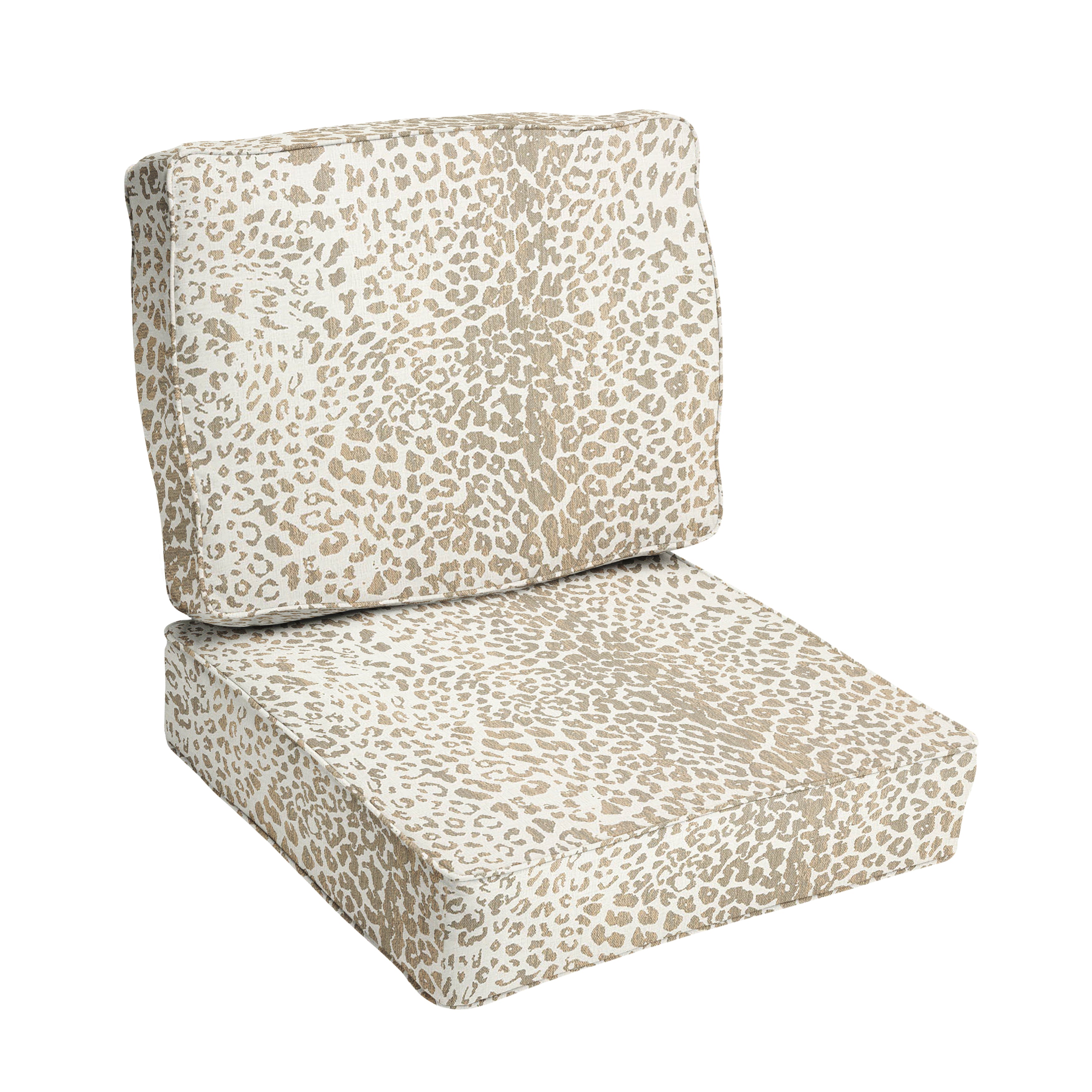 Sunbrella Deep Seating Outdoor Cushion Set - Instinct Dune