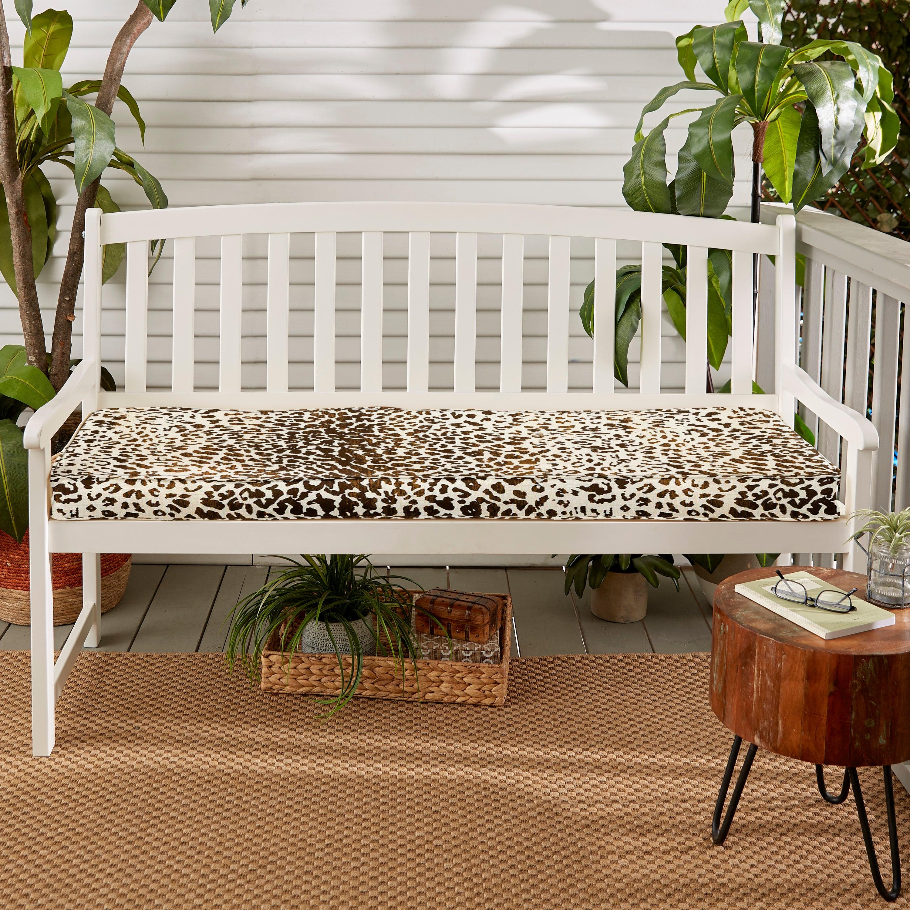 Sunbrella Instinct Indoor/Outdoor Bench Cushion - Sorra Home