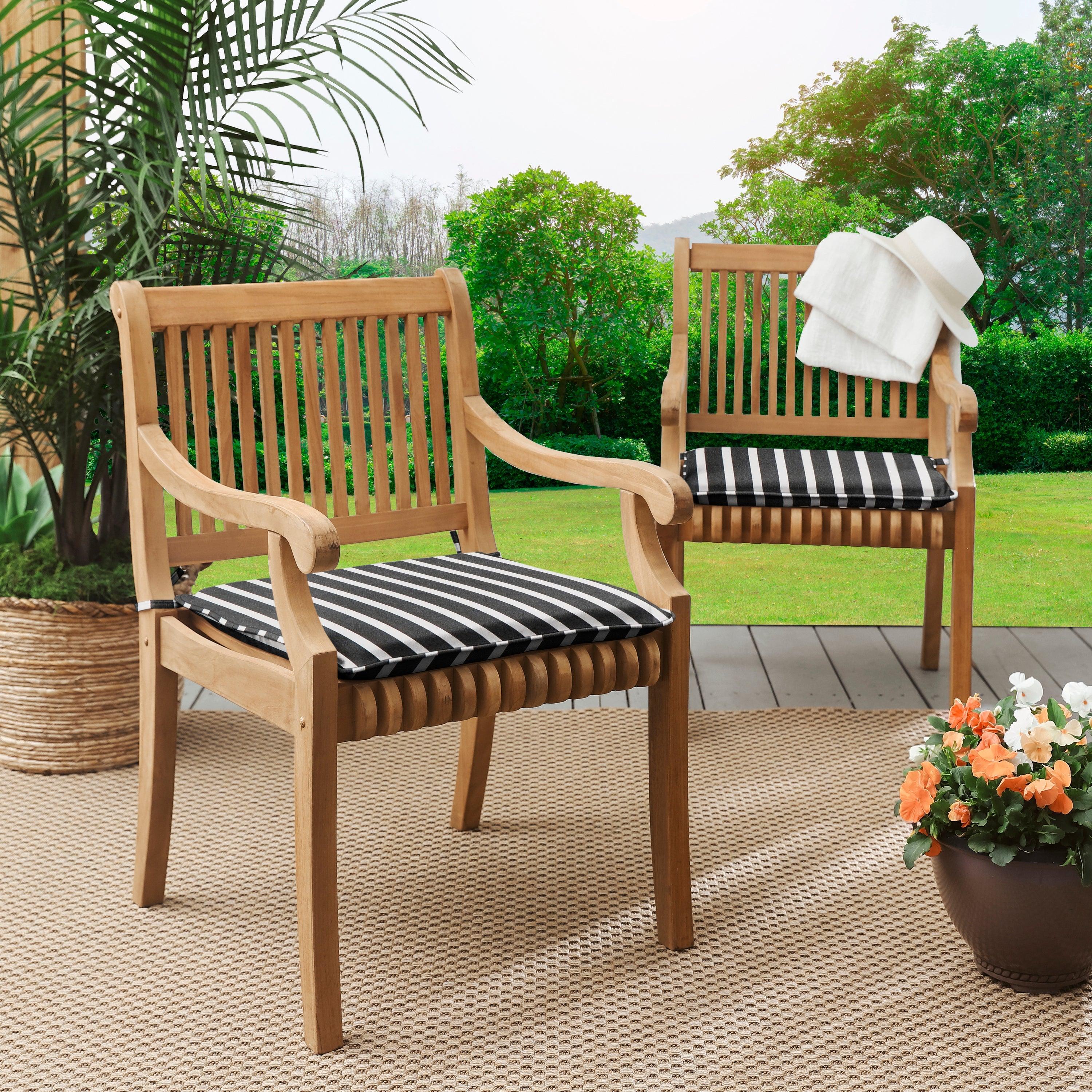 Sunbrella Shore Chair Pad (Set of 2) - Sorra Home