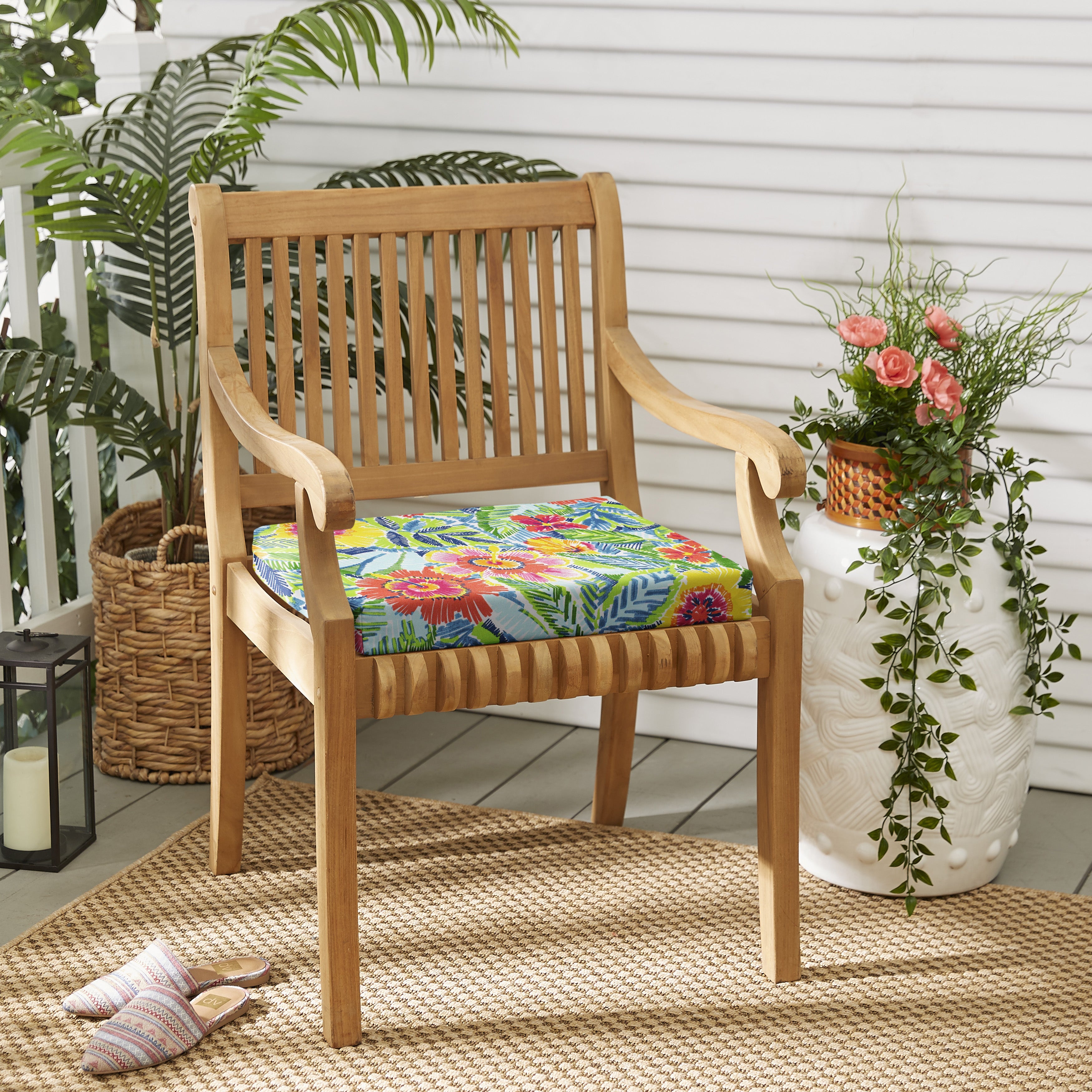 Indoor/Outdoor Pensacola Chair Cushion (Set of 2)