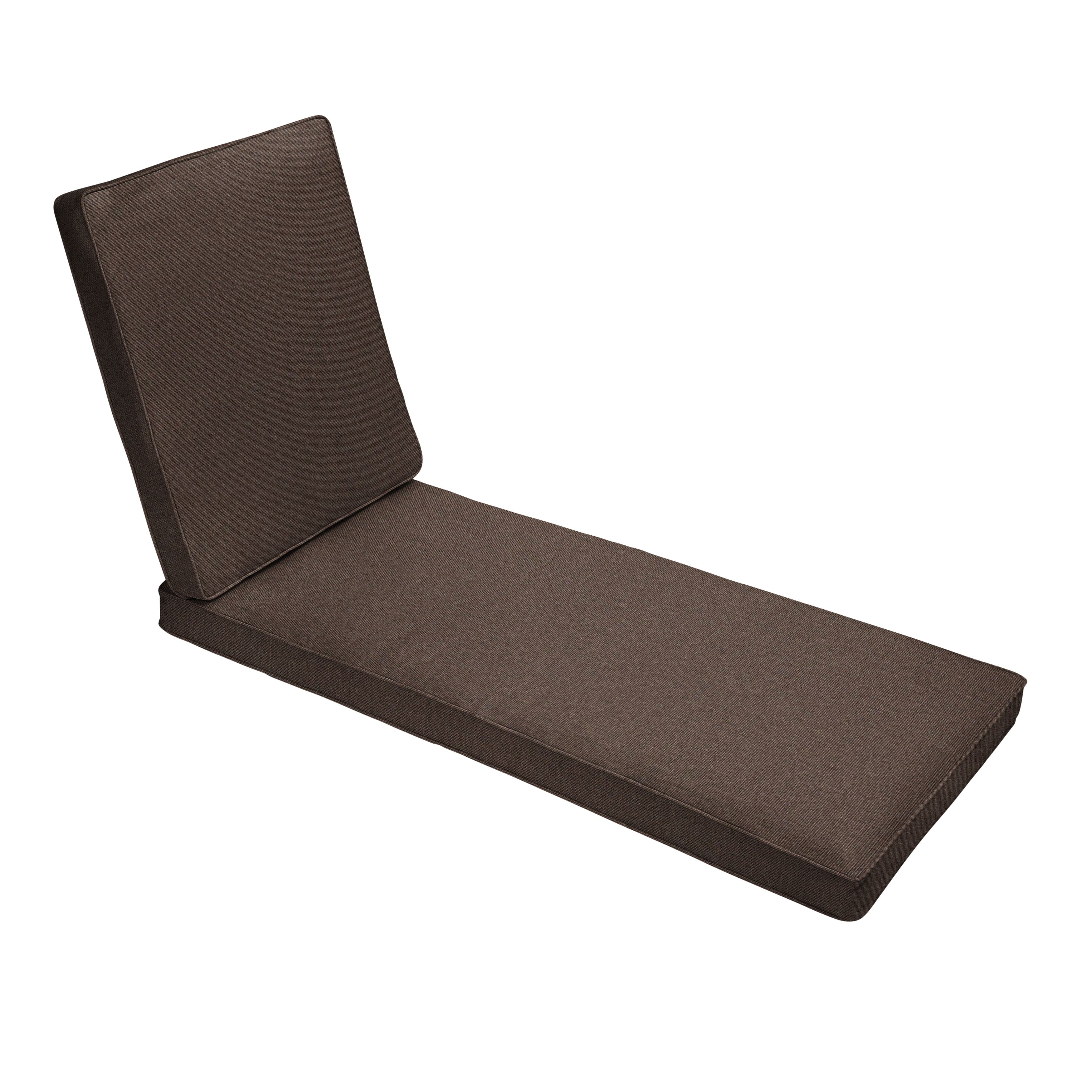 Sunbrella Rectangle Outdoor Chaise Lounge Cushion