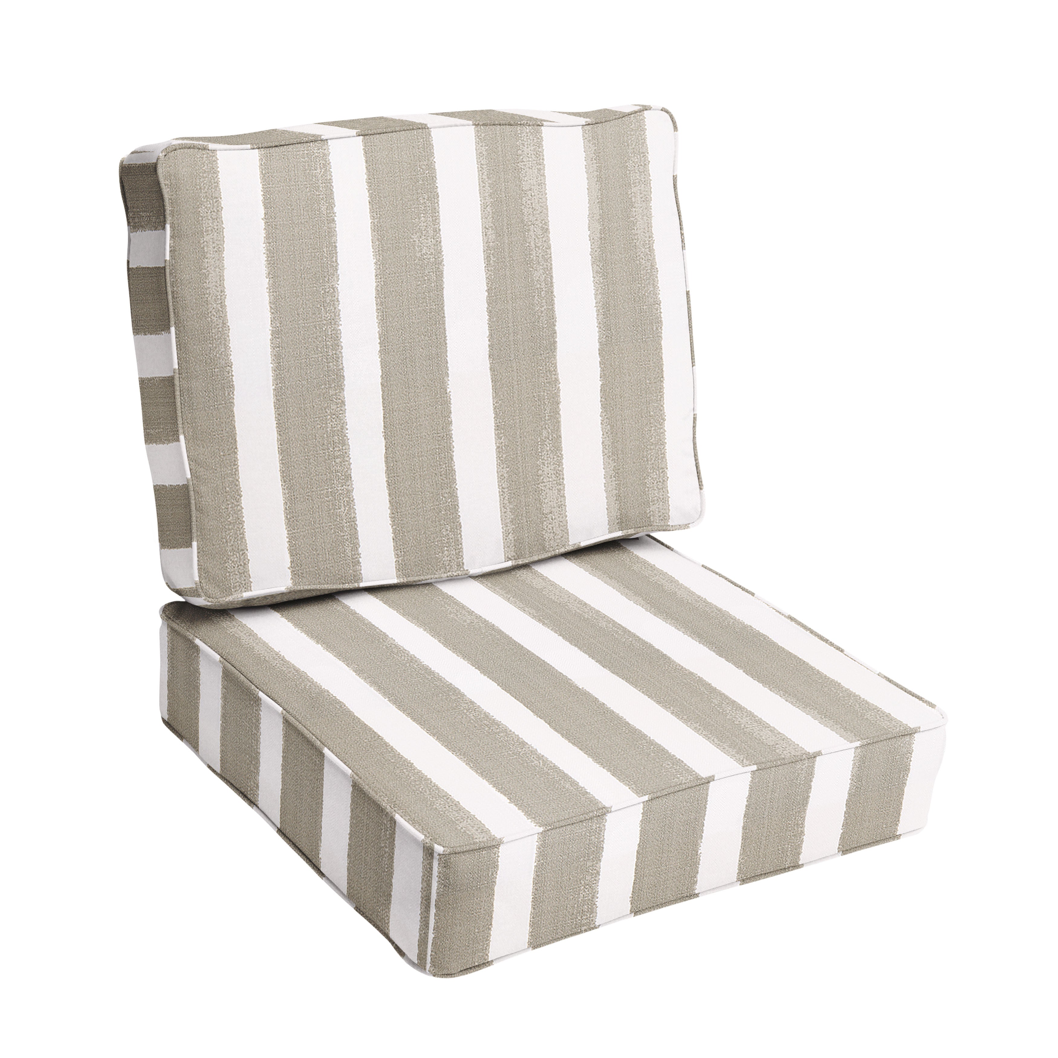 Printed Indoor/Outdoor Deep Seating Cushion Set