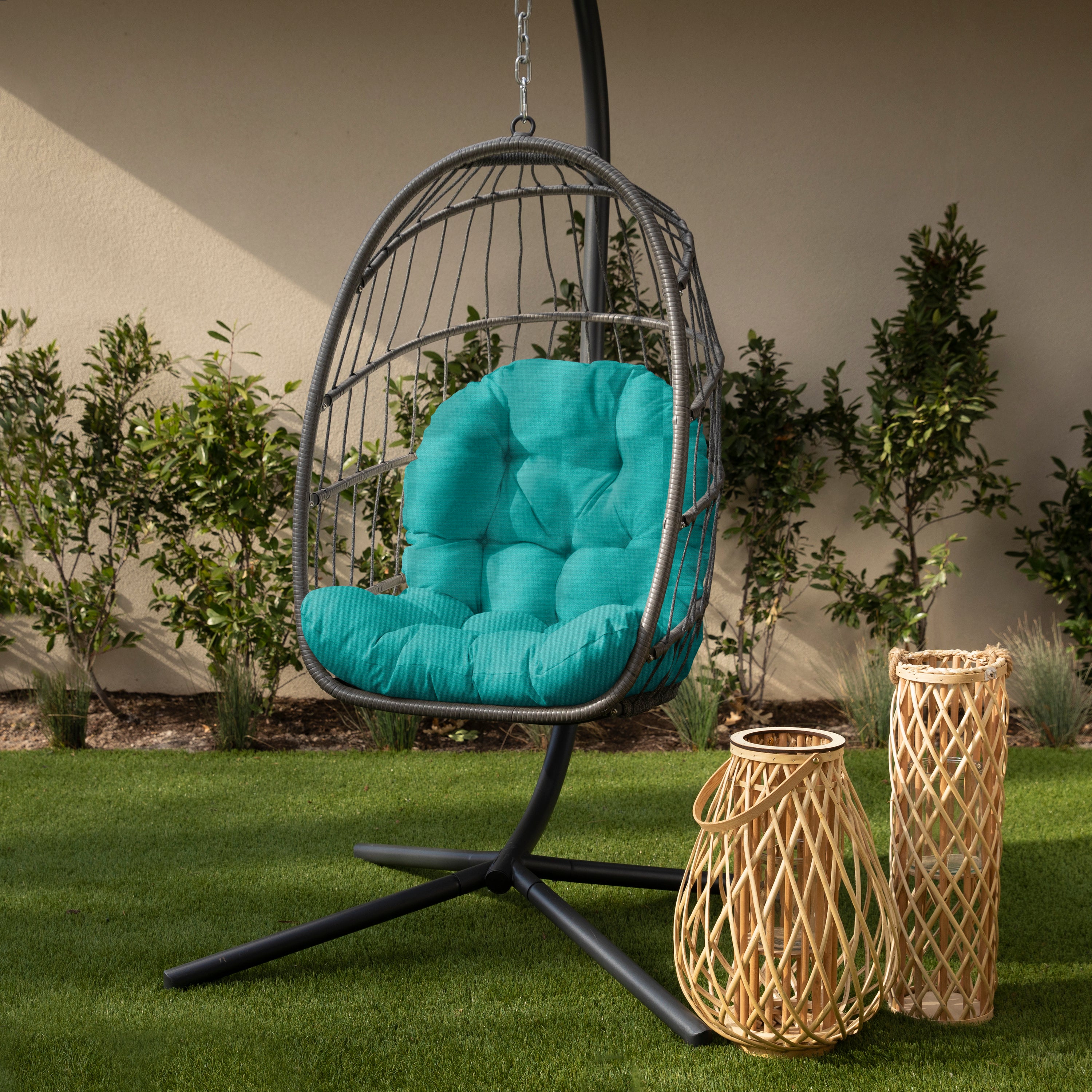 Indoor/Outdoor Egg Chair Cushion