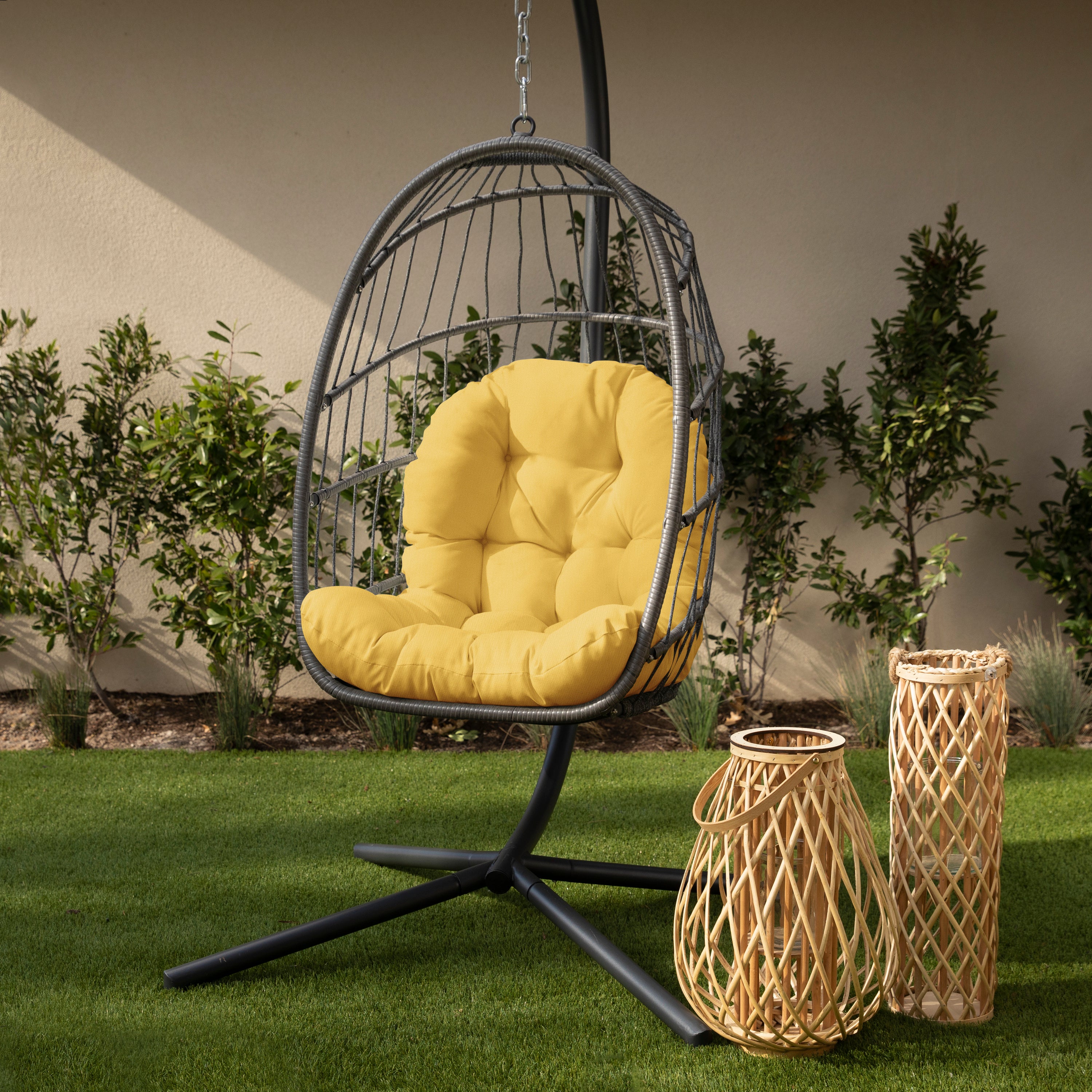Indoor/Outdoor Egg Chair Cushion