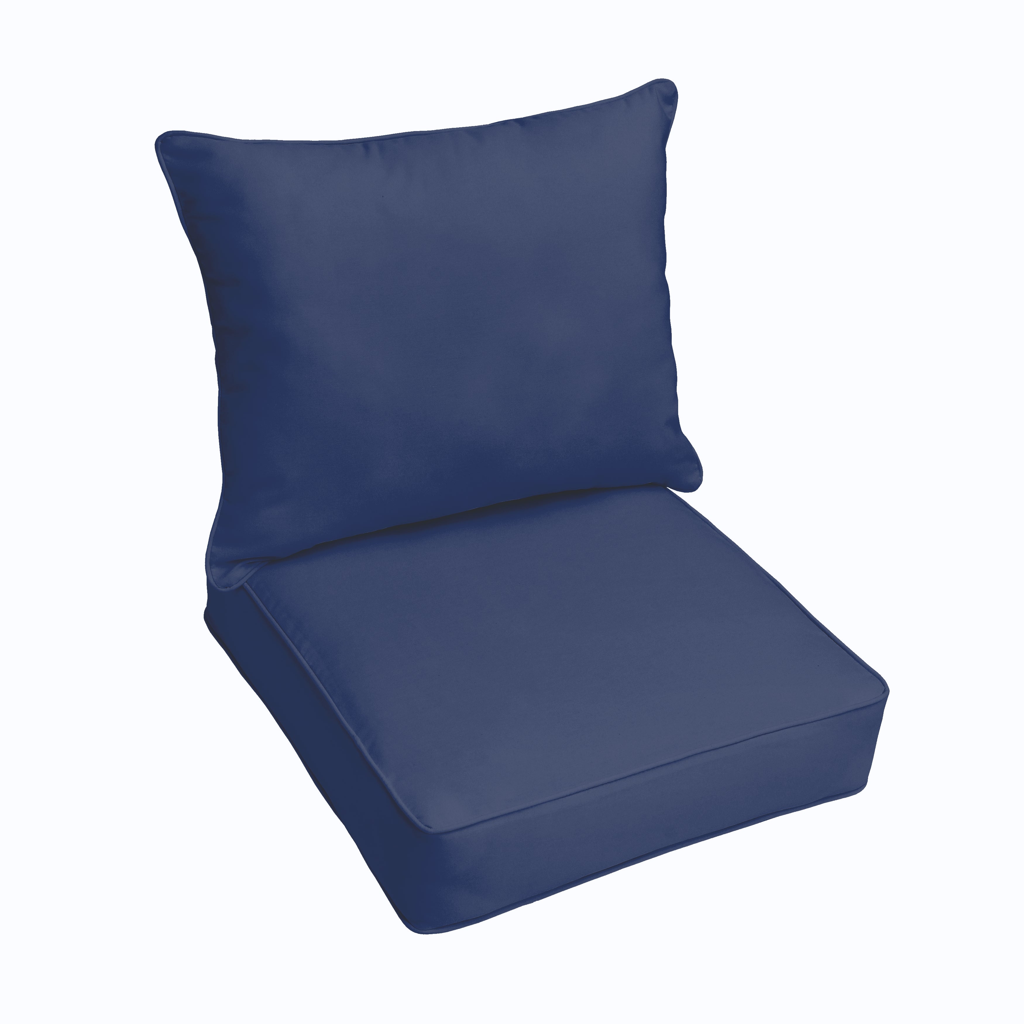 Indoor/Outdoor Deep Seating Cushion/Pillow Set