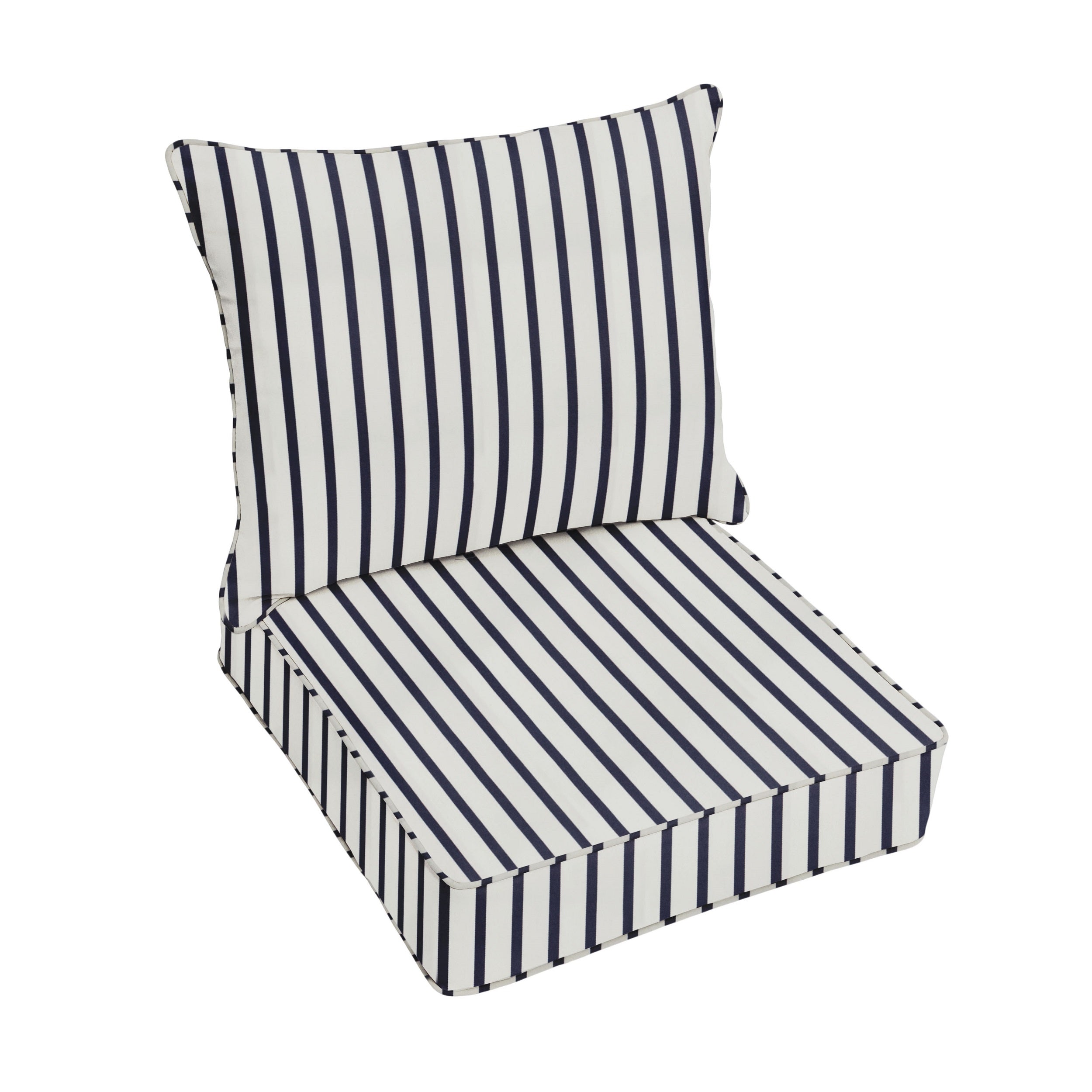 Sunbrella Deep Seating Corded Pillow and Cushion Set