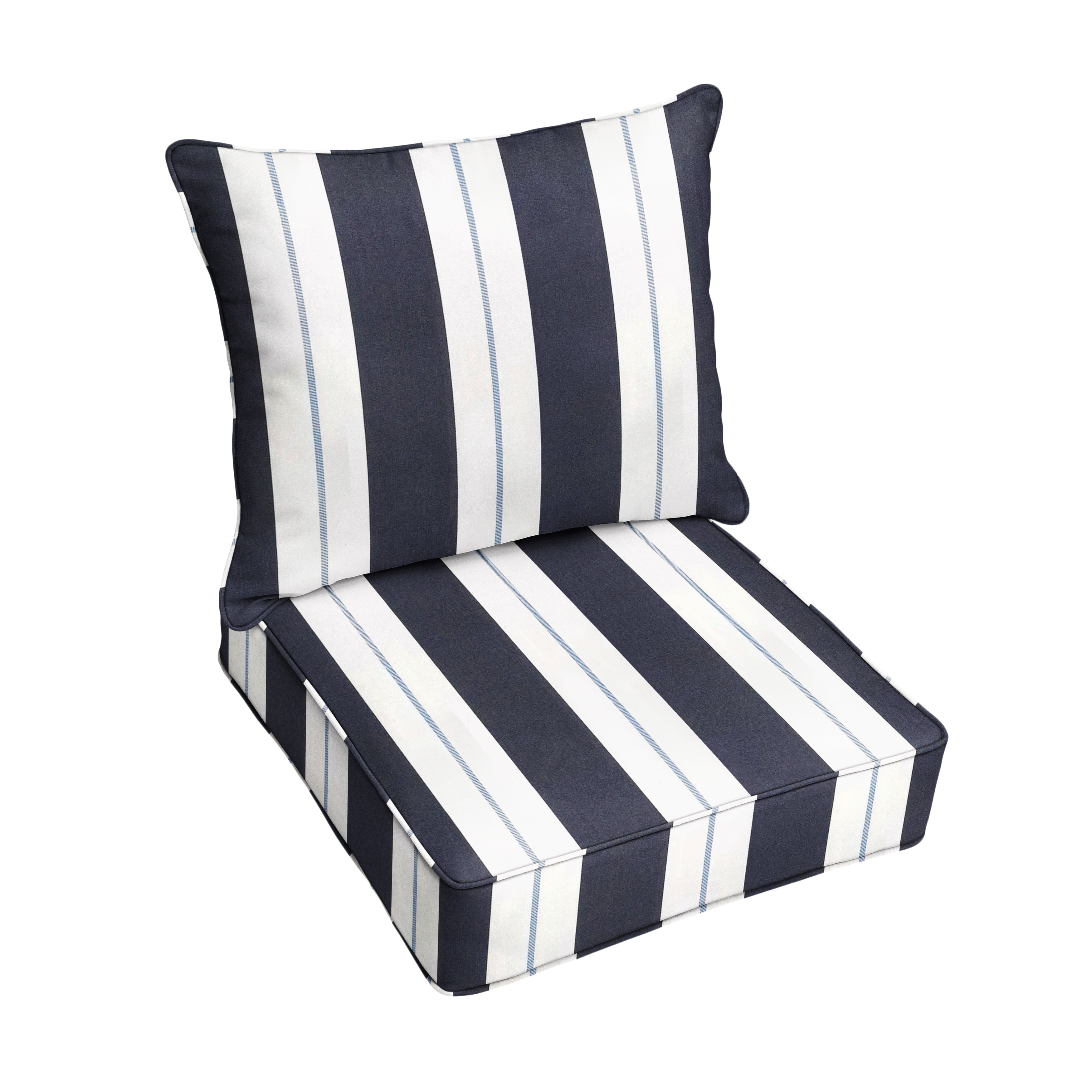 Sunbrella Deep Seating Corded Pillow and Cushion Set