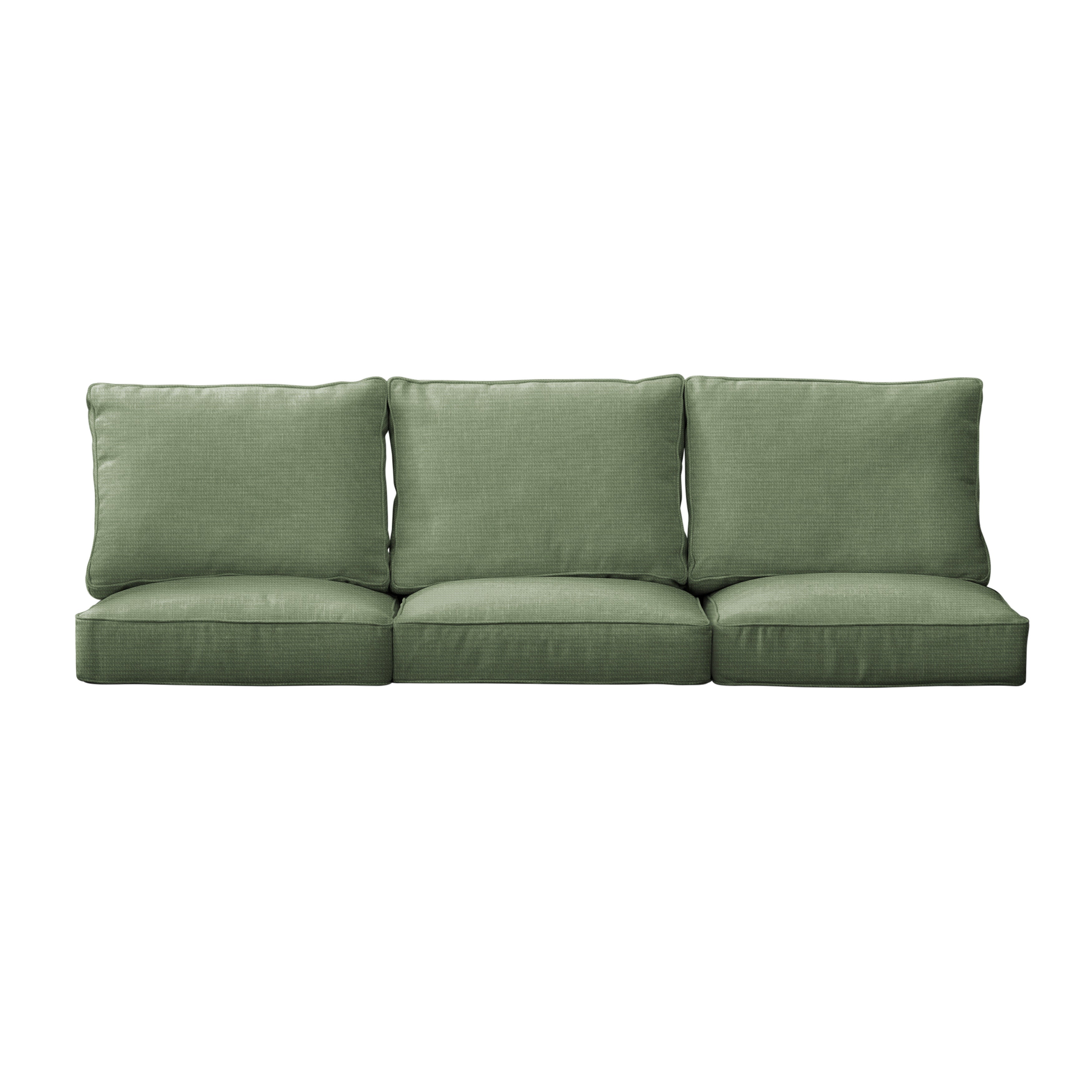 Outdura Square Outdoor Deep Seating Sofa Cushion Set