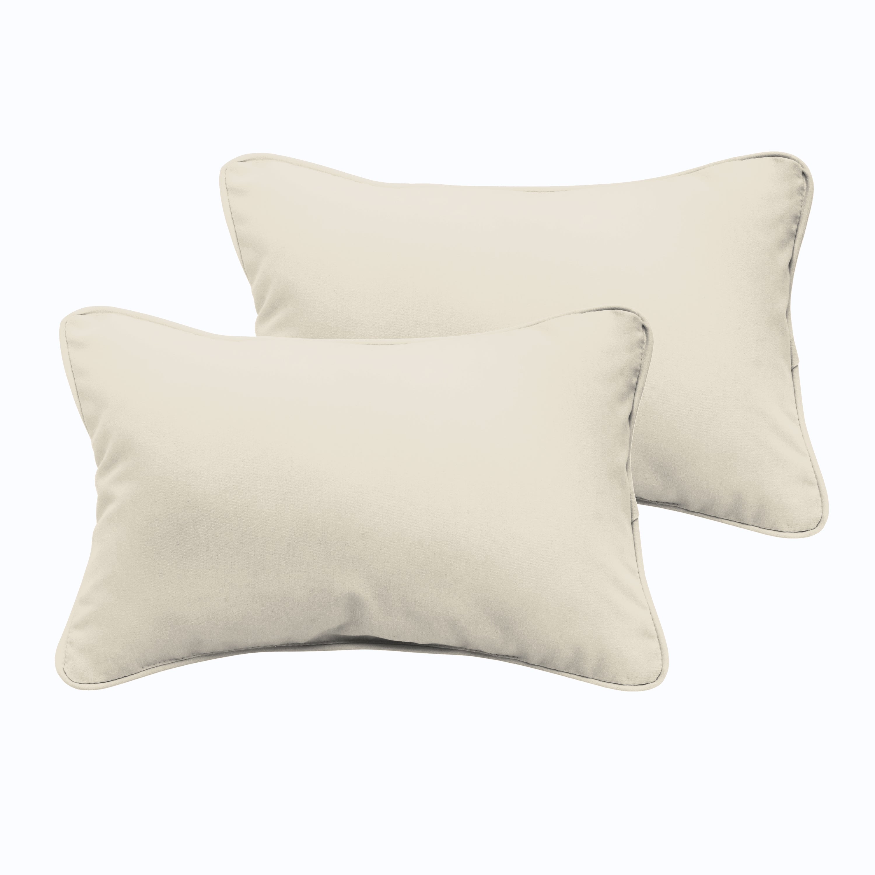 Corded Lumbar Outdoor Pillow Set of 2