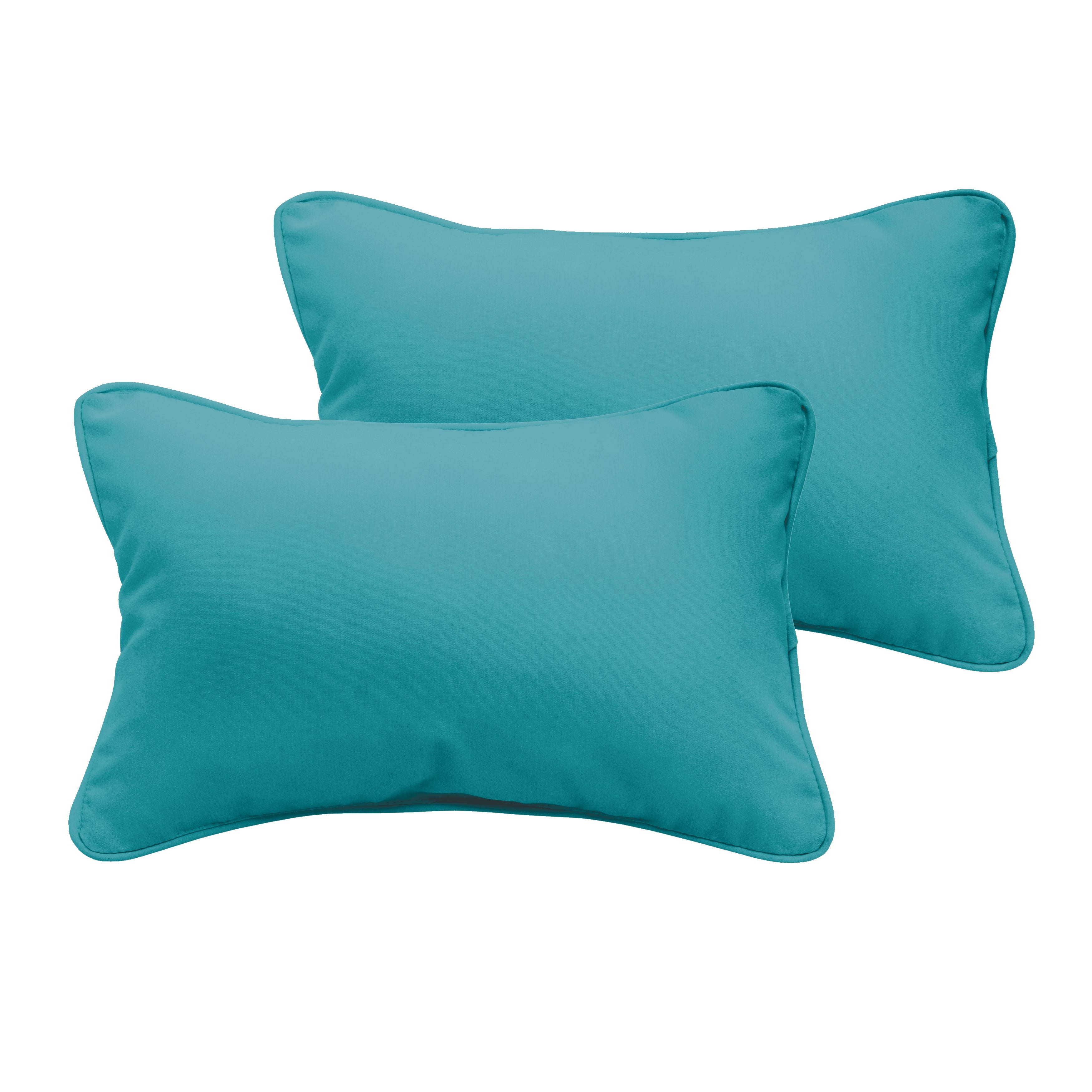 Corded Lumbar Outdoor Pillow Set of 2