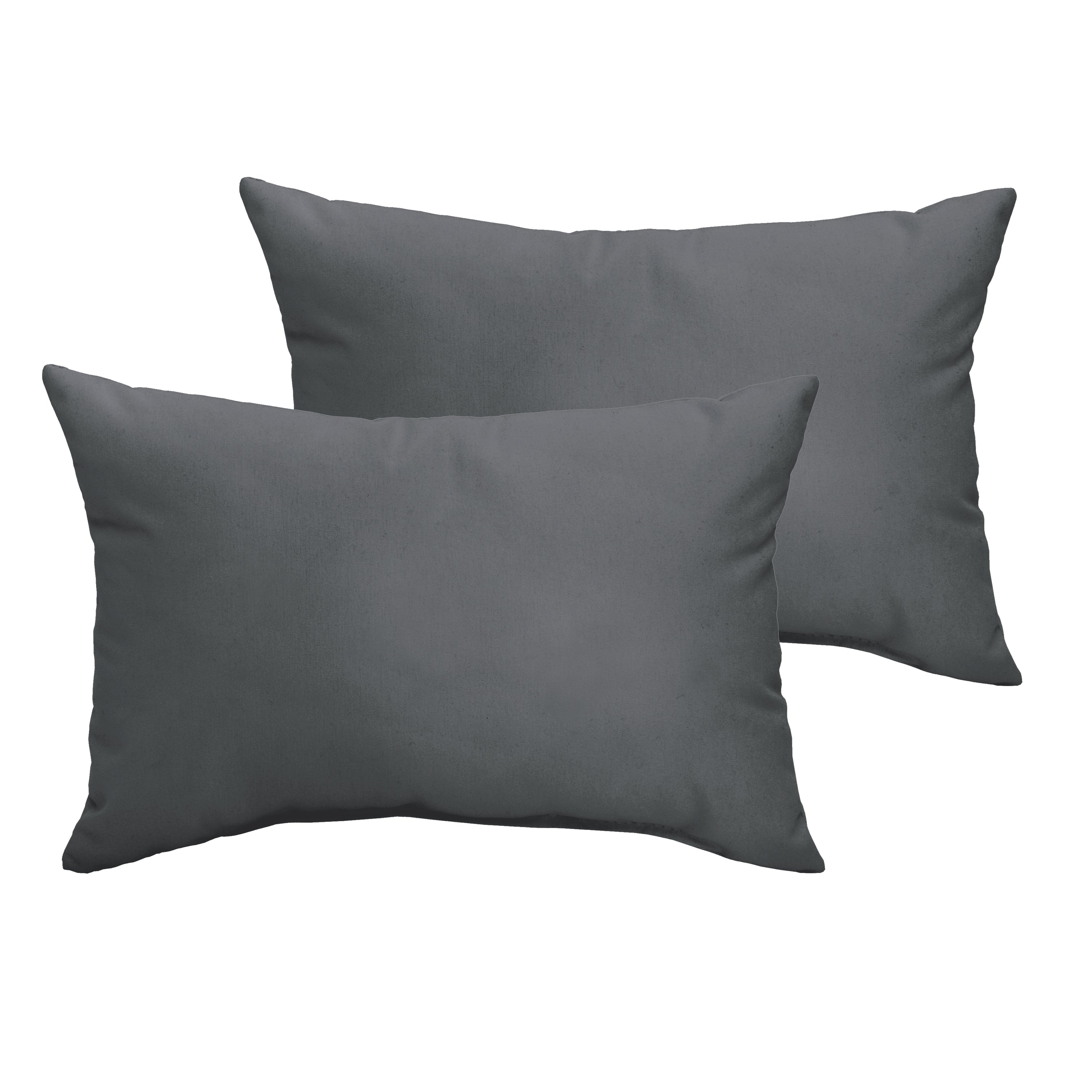 Knife Edge Outdoor Pillow Set of 2