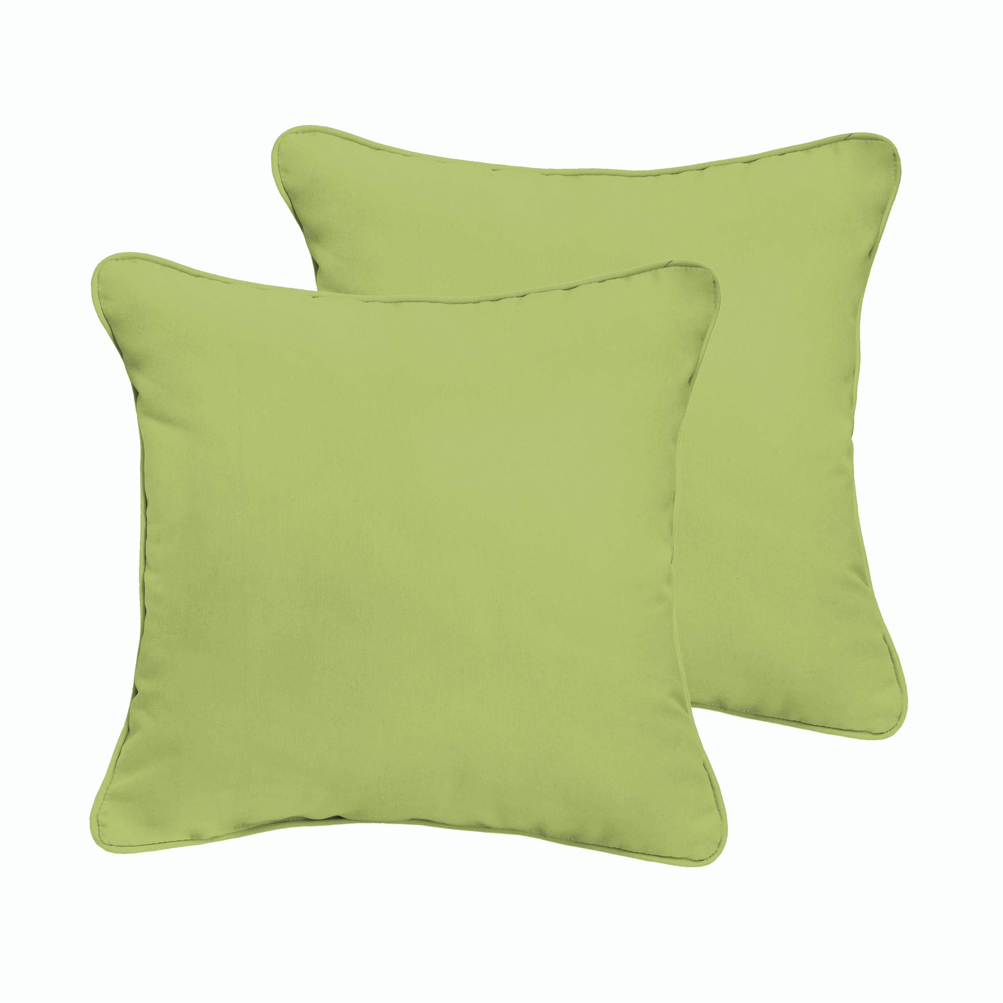 Corded Square Outdoor Pillow Set of 2