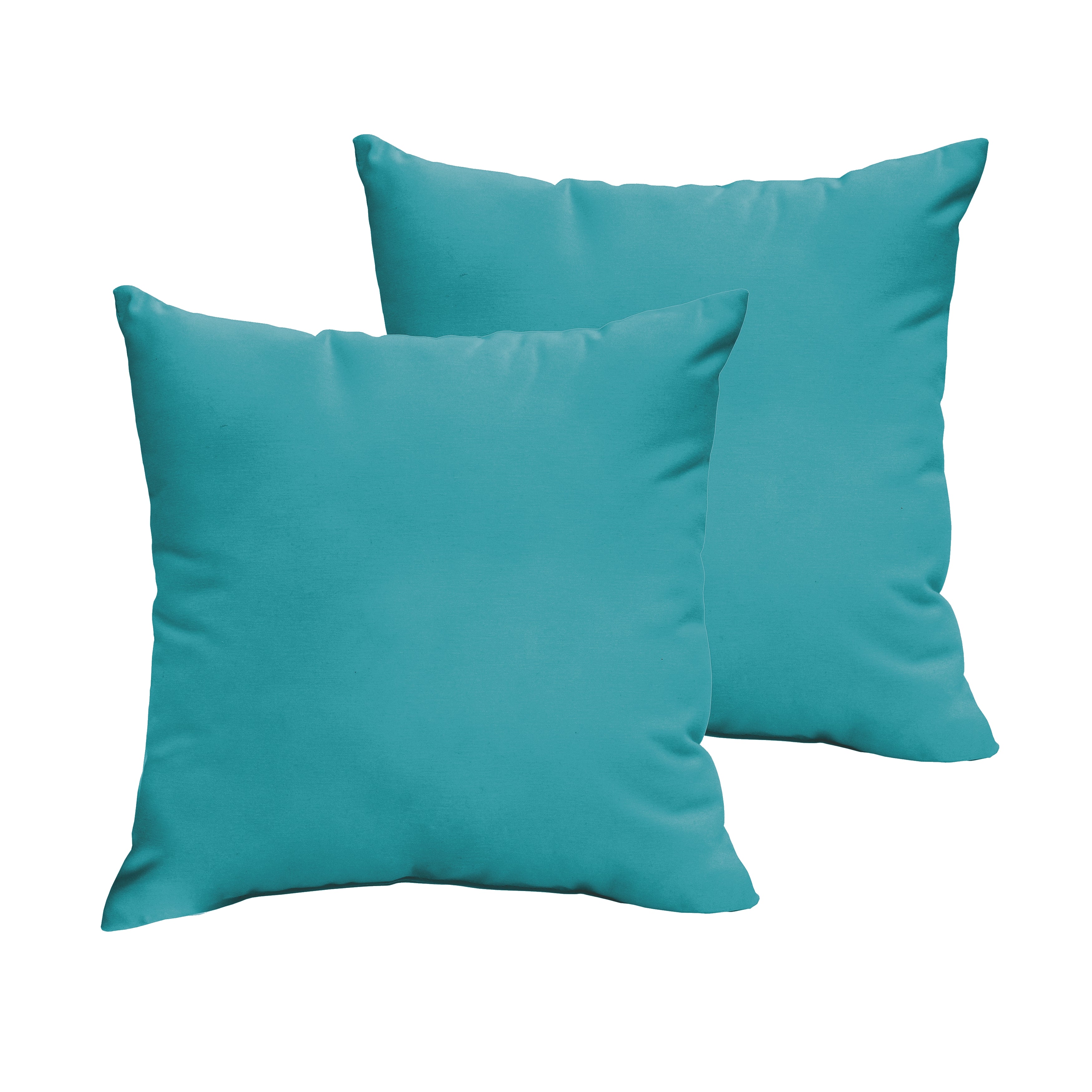 Knife Edge Square Outdoor Pillow Set of 2