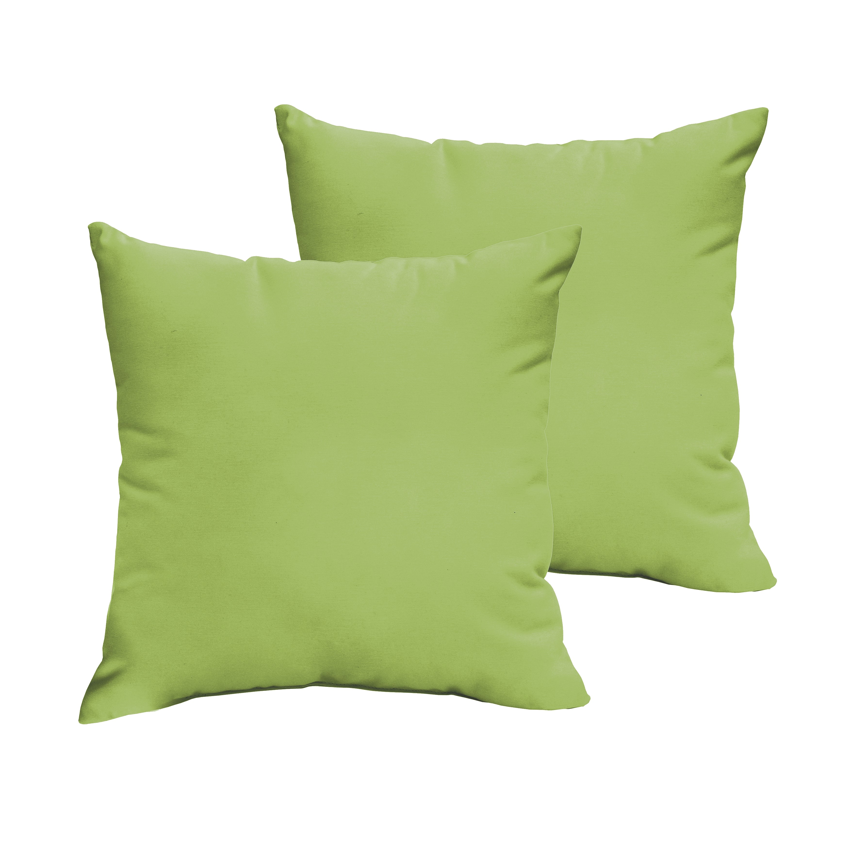 Knife Edge Square Outdoor Pillow Set of 2