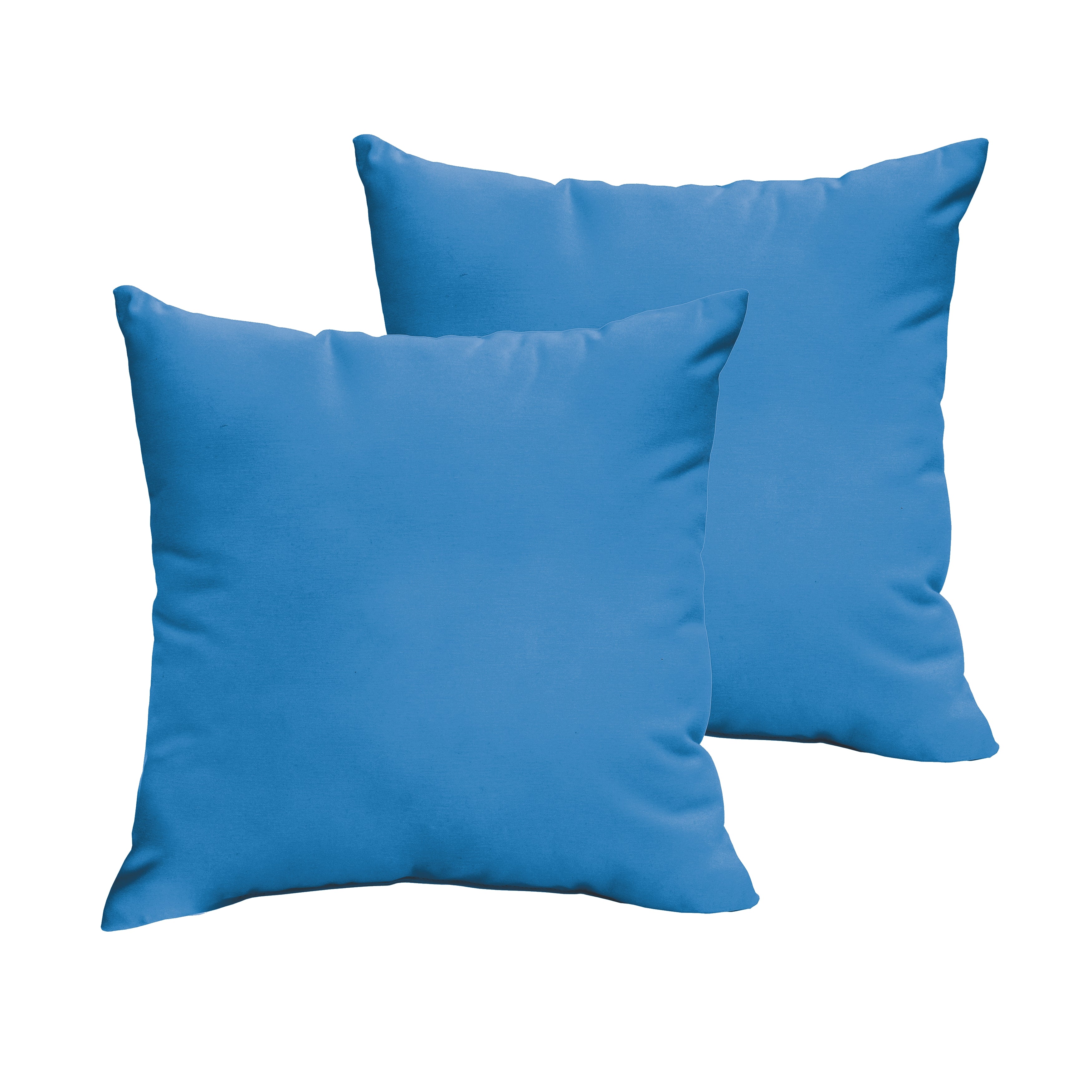 Knife Edge Square Outdoor Pillow Set of 2