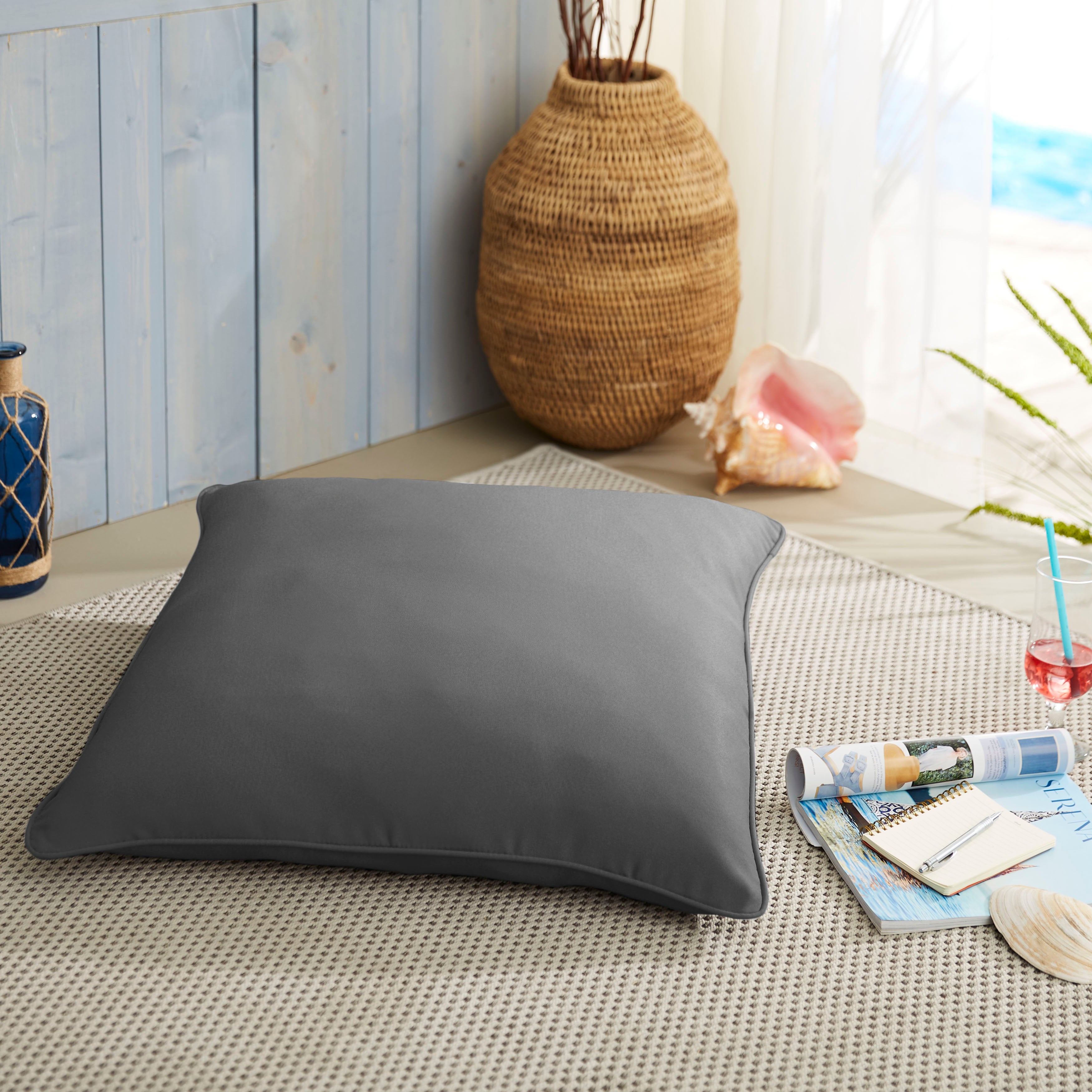 Square Outdoor Floor Pillow