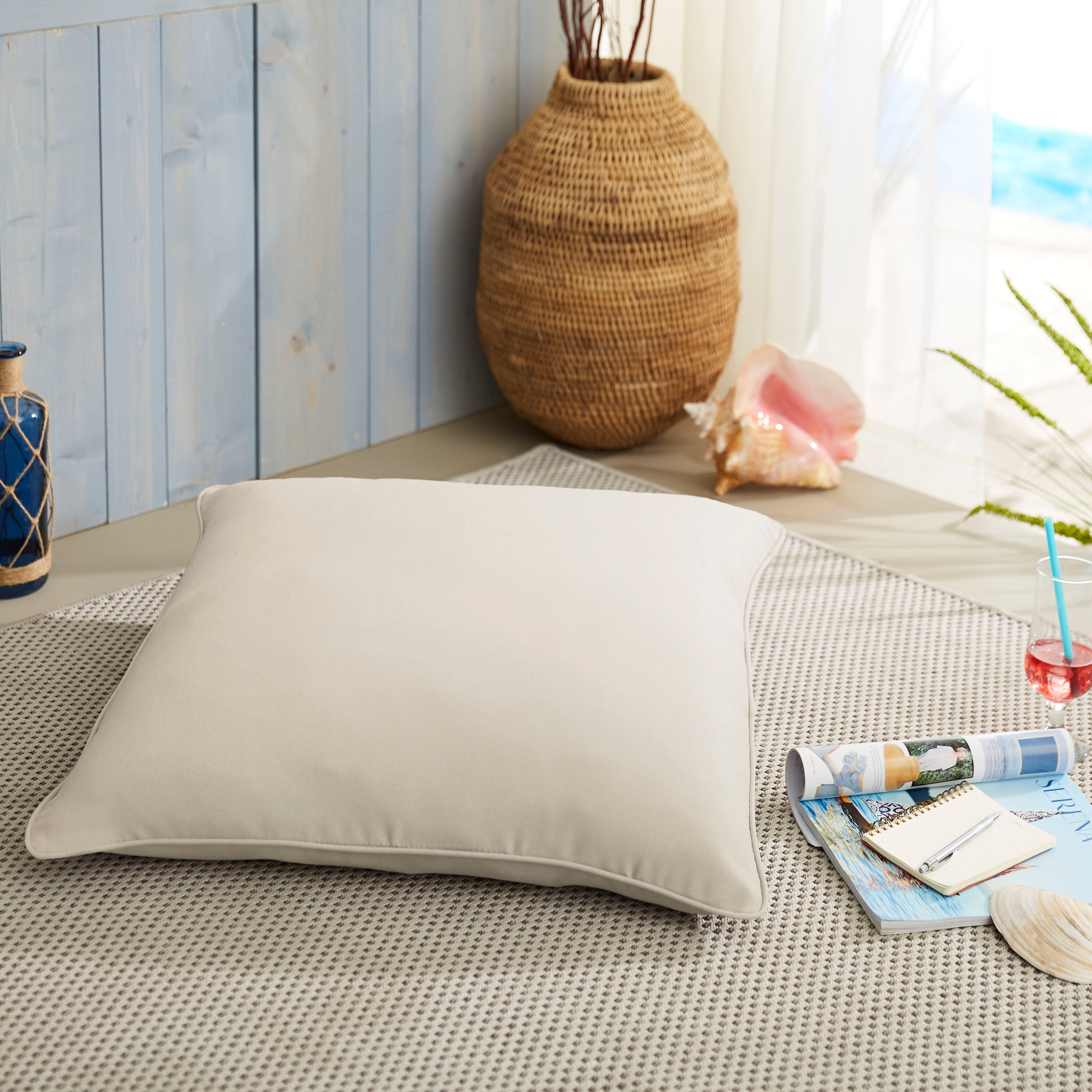 Square Outdoor Floor Pillow