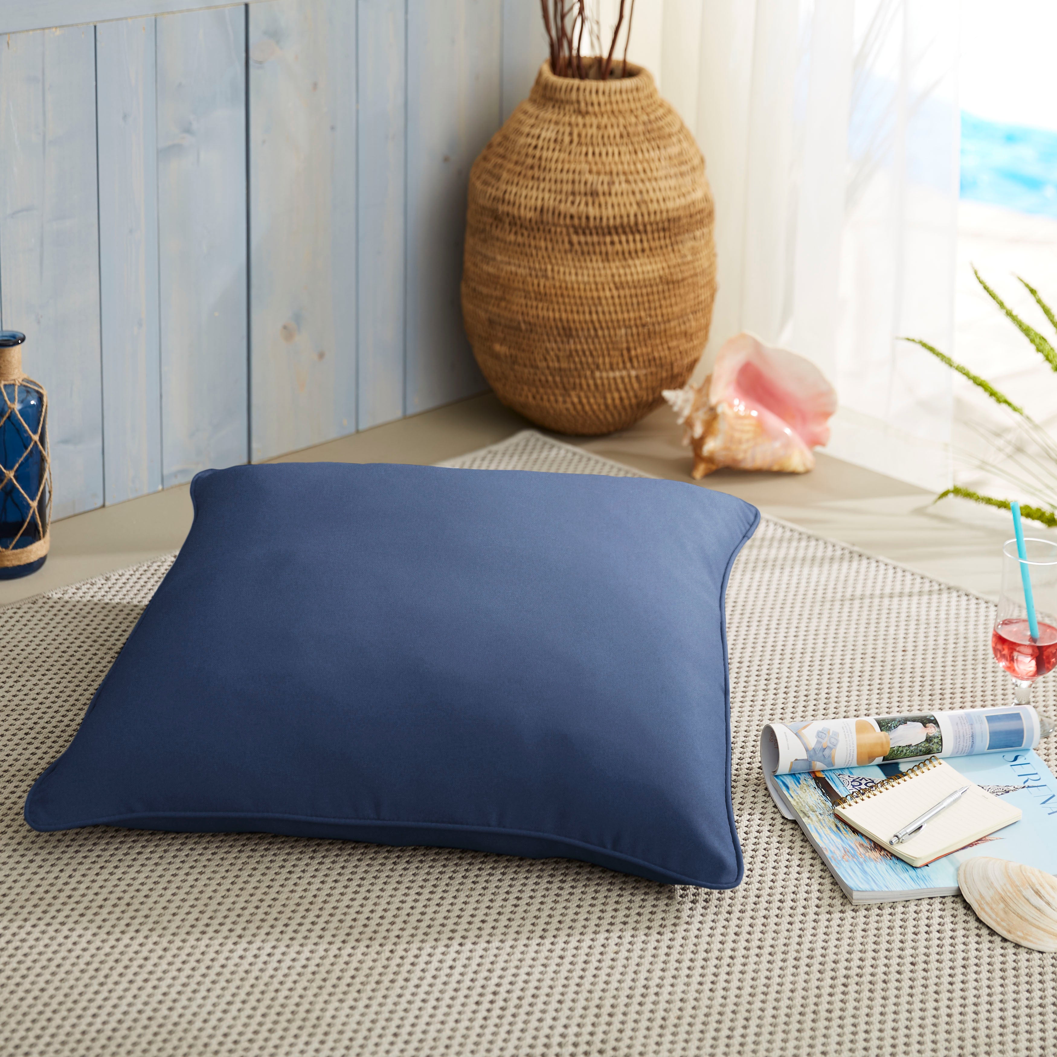 Square Outdoor Floor Pillow