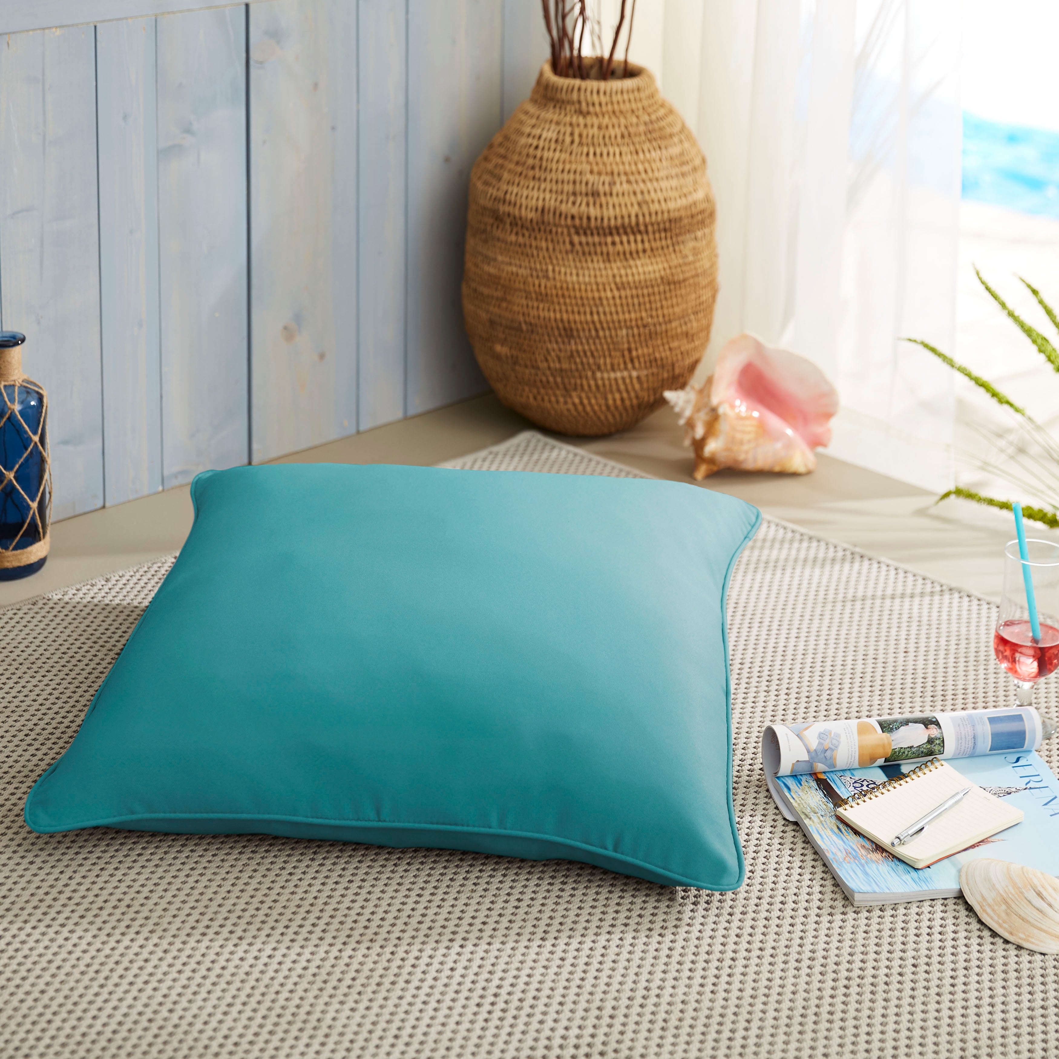Square Outdoor Floor Pillow