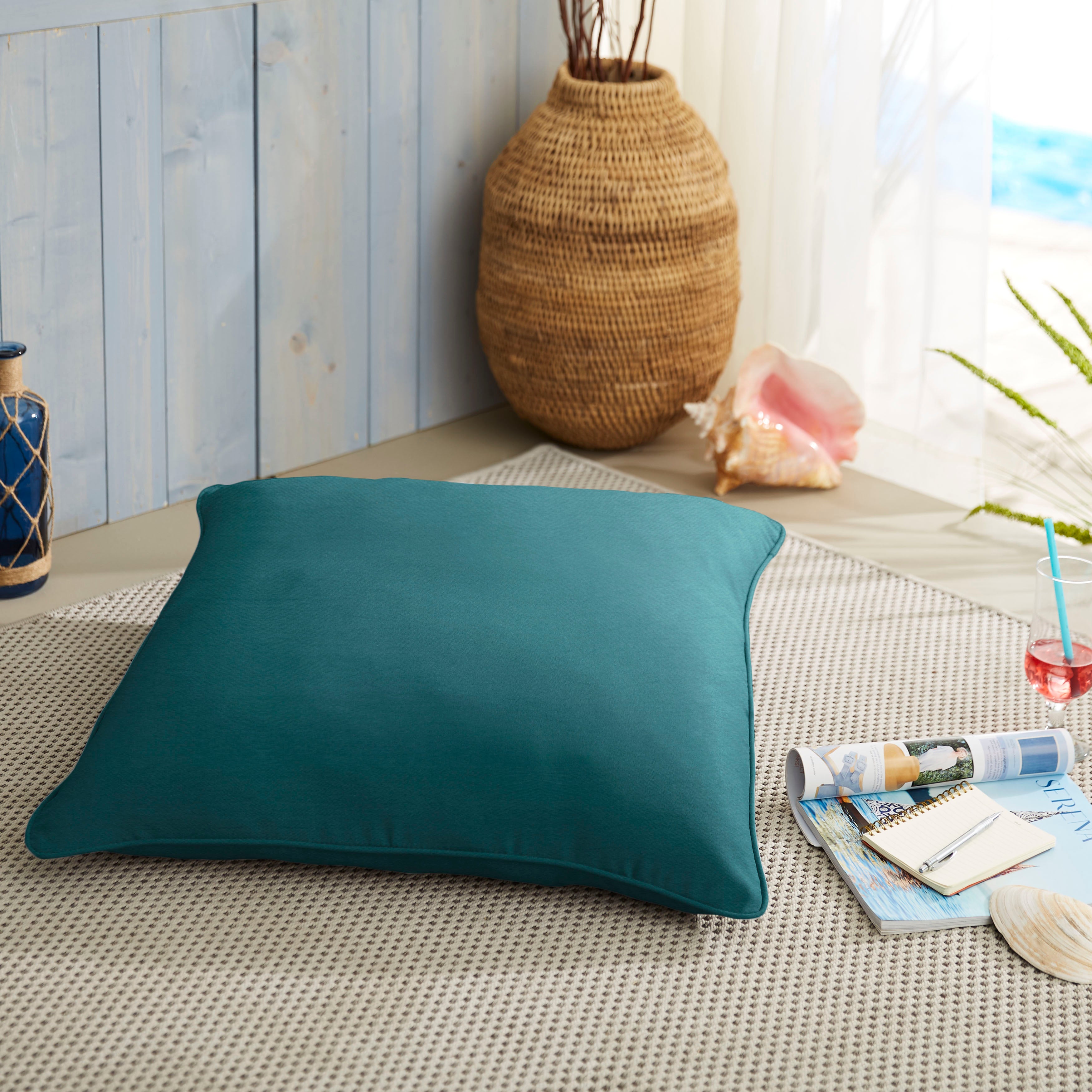 Square Outdoor Floor Pillow