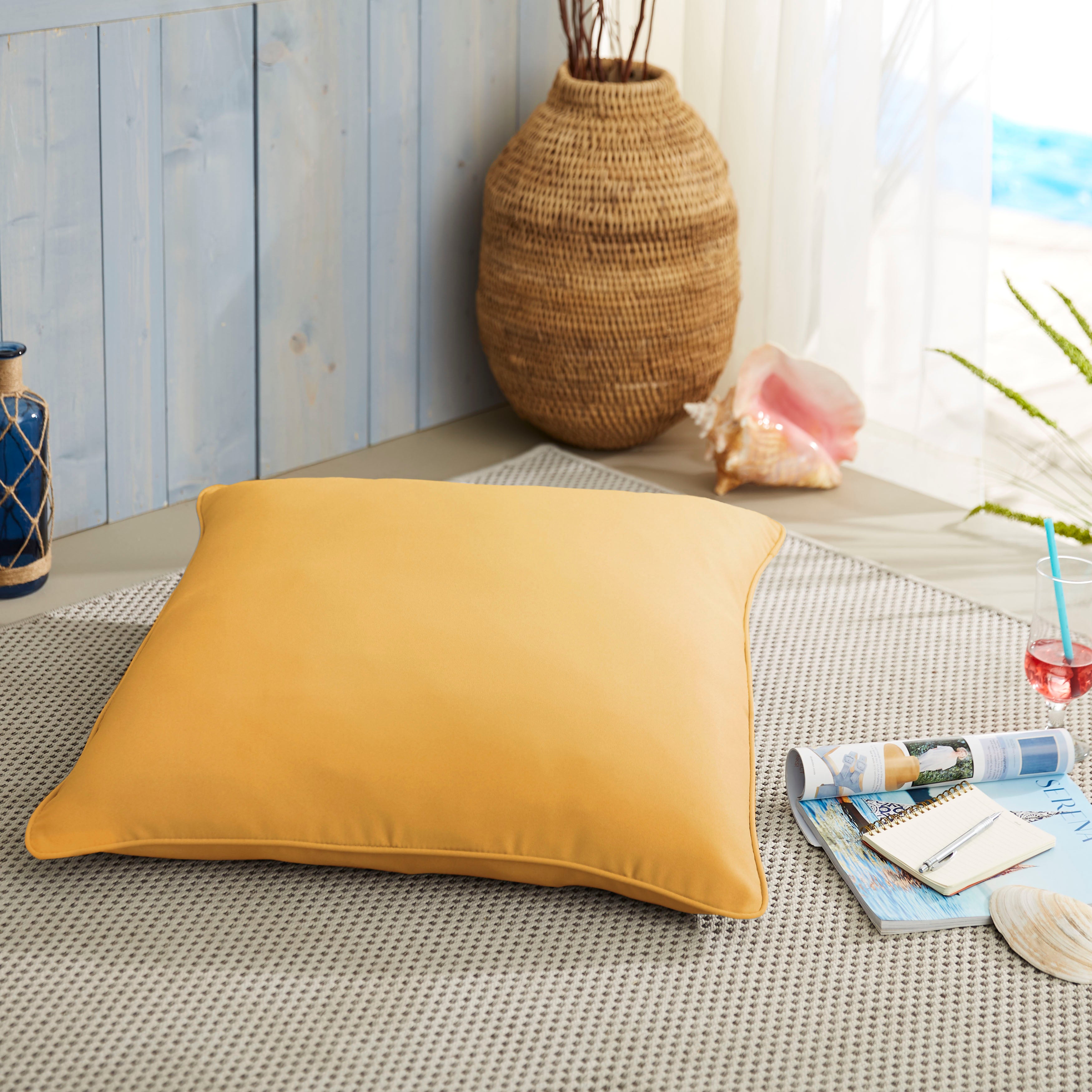 Square Outdoor Floor Pillow