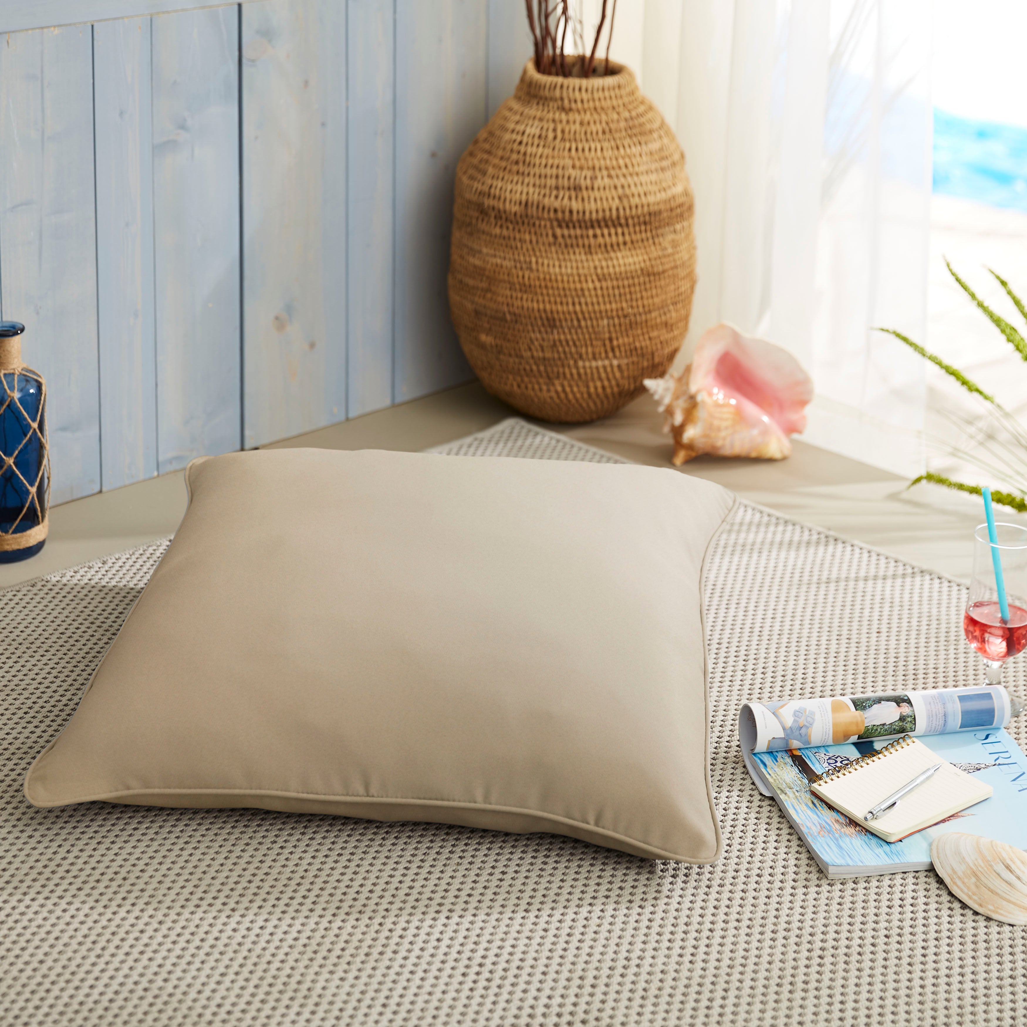 Square Outdoor Floor Pillow