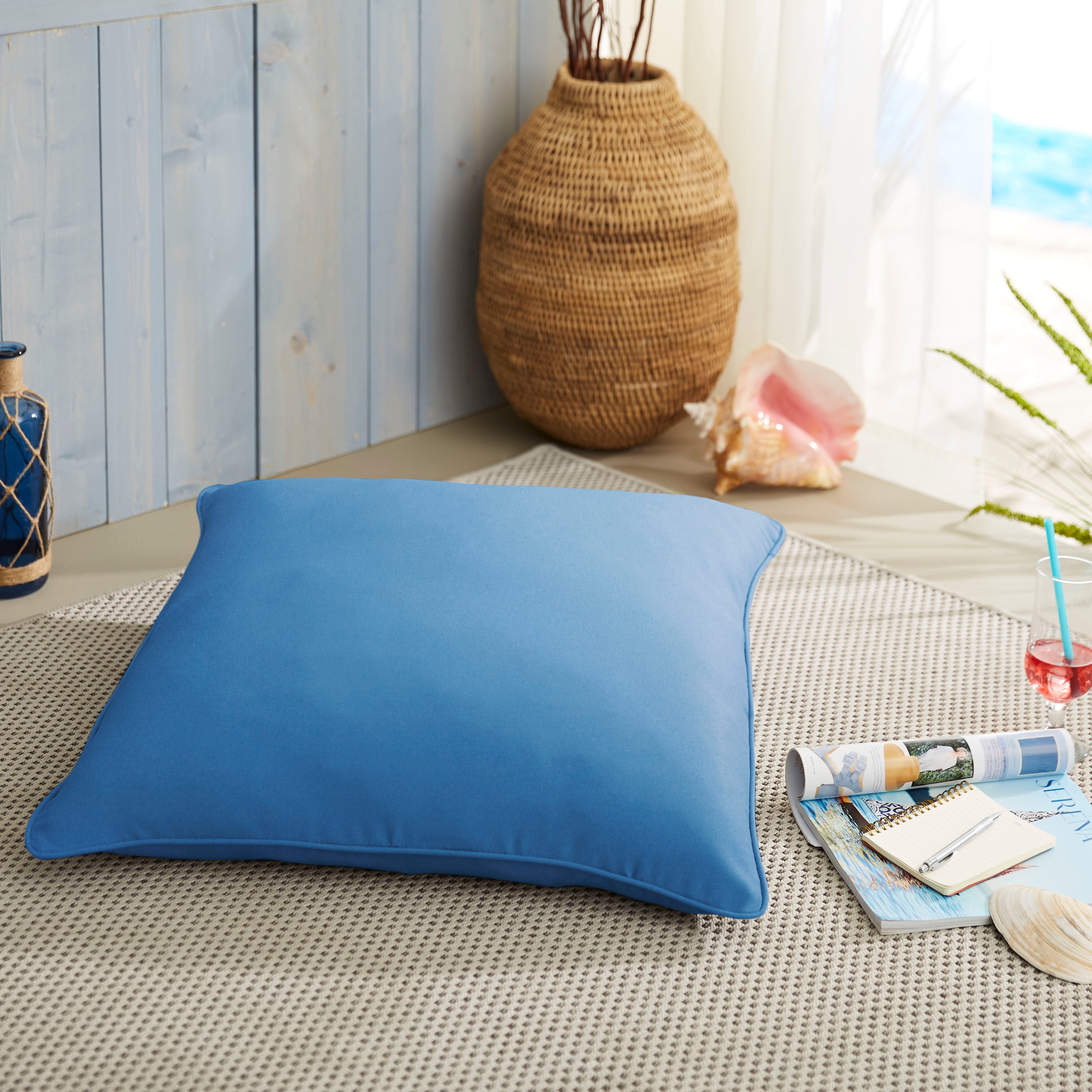 Square Outdoor Floor Pillow
