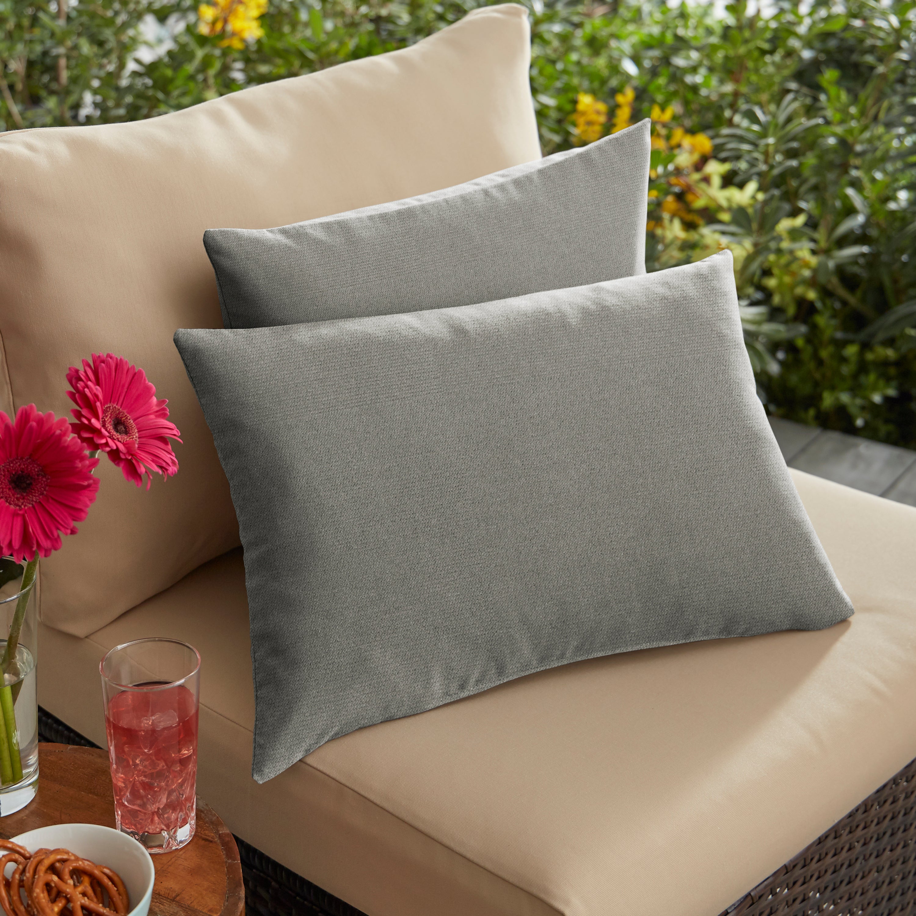 Sunbrella Lumbar Pillow (Set of 2)
