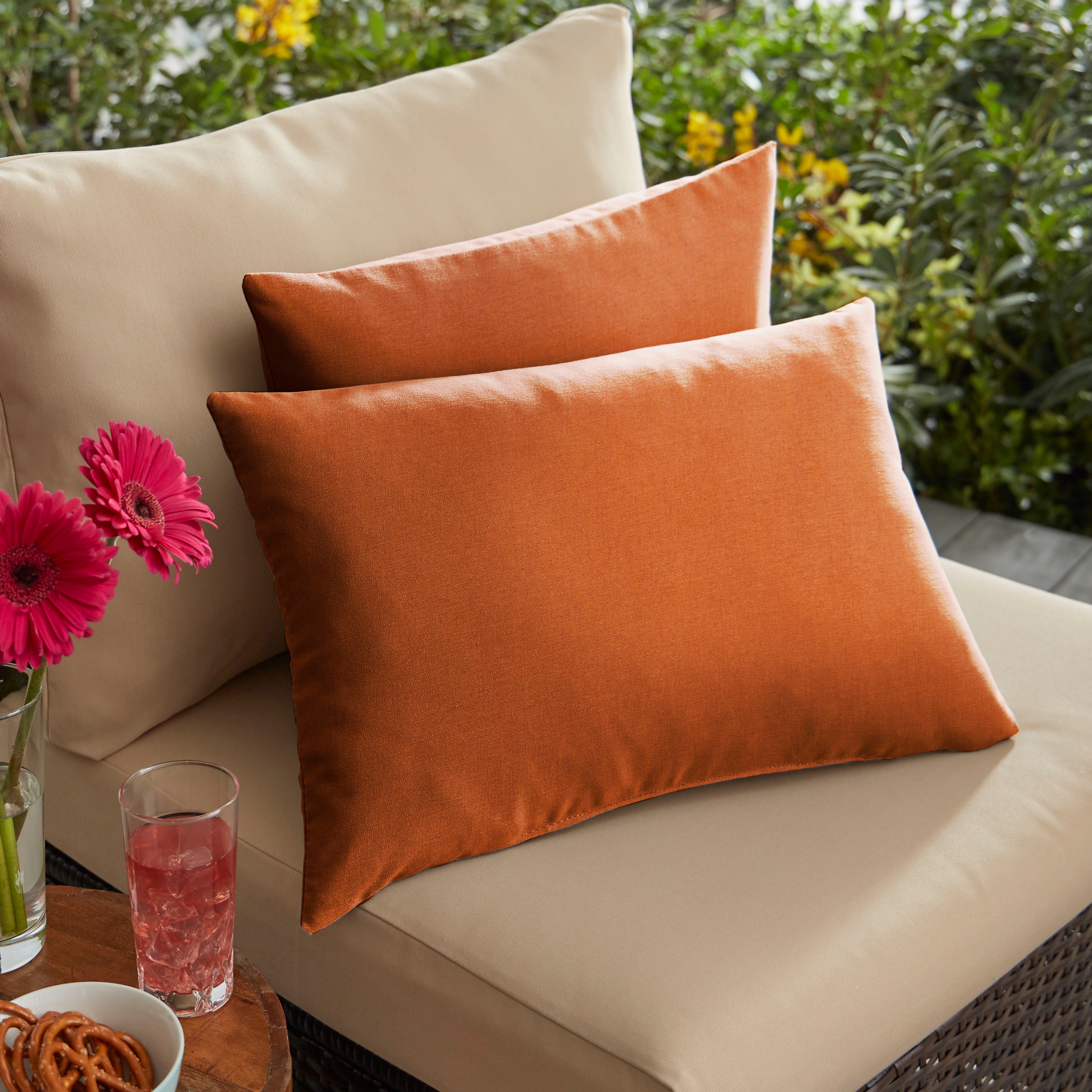 Sunbrella Lumbar Pillow (Set of 2)