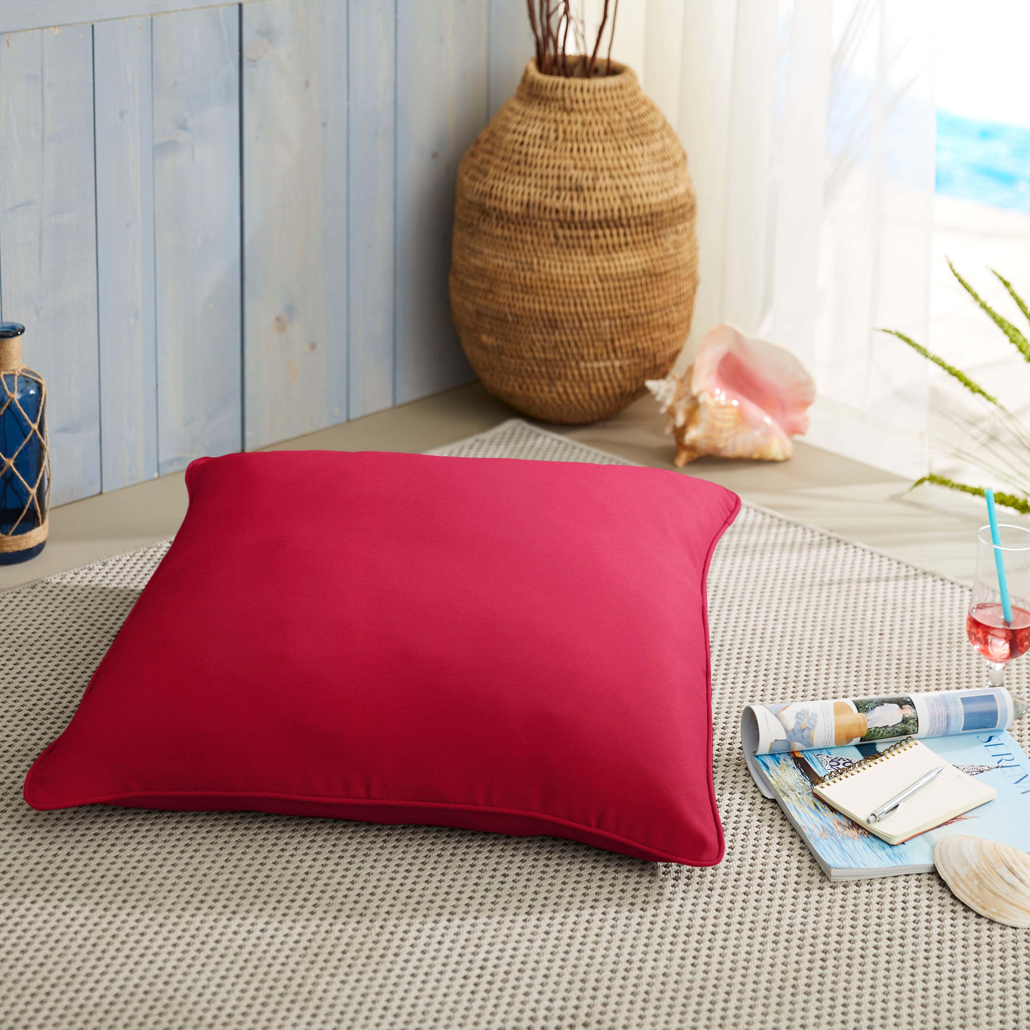 Square Outdoor Floor Pillow