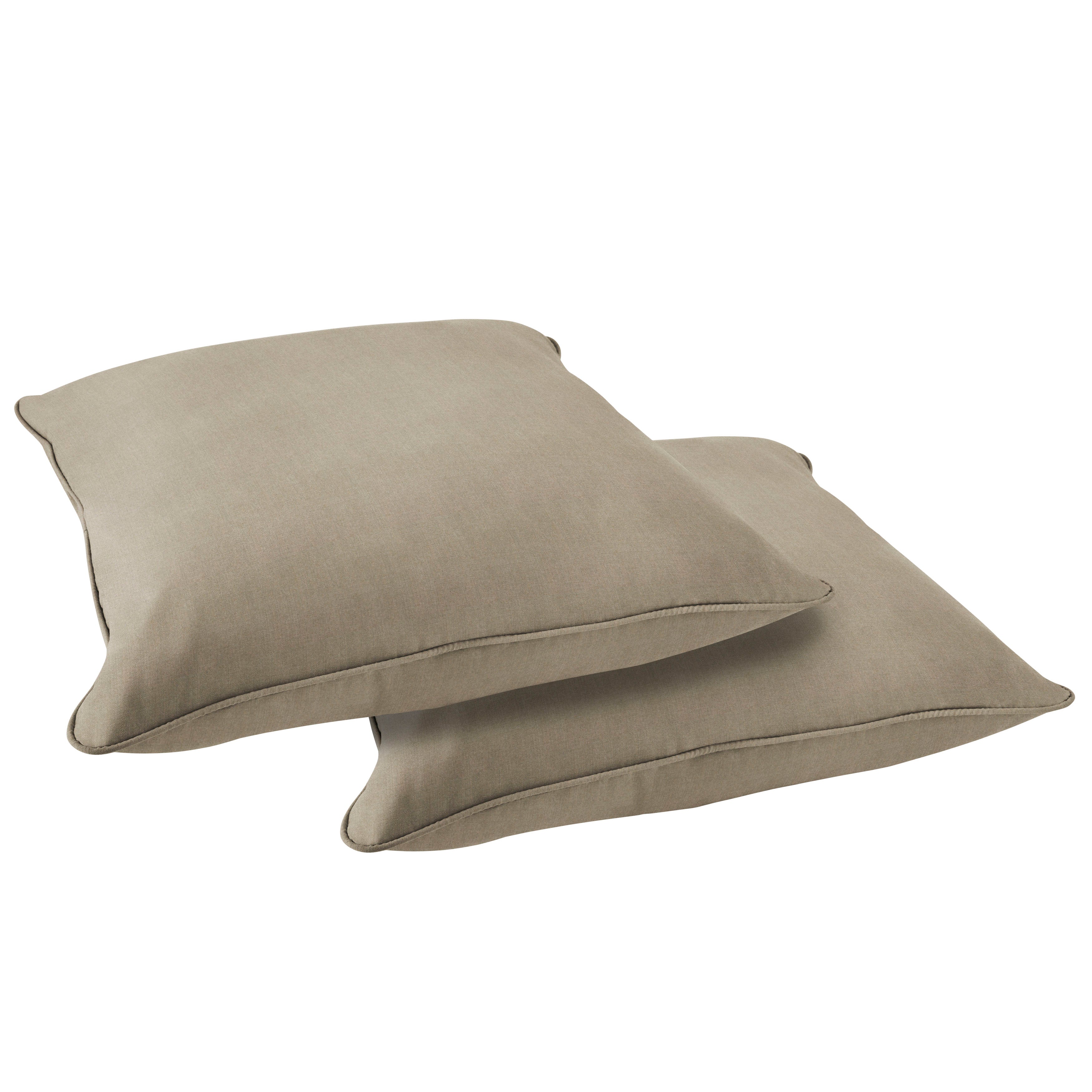 Sunbrella Square Outdoor Floor Pillow (Set of 2)