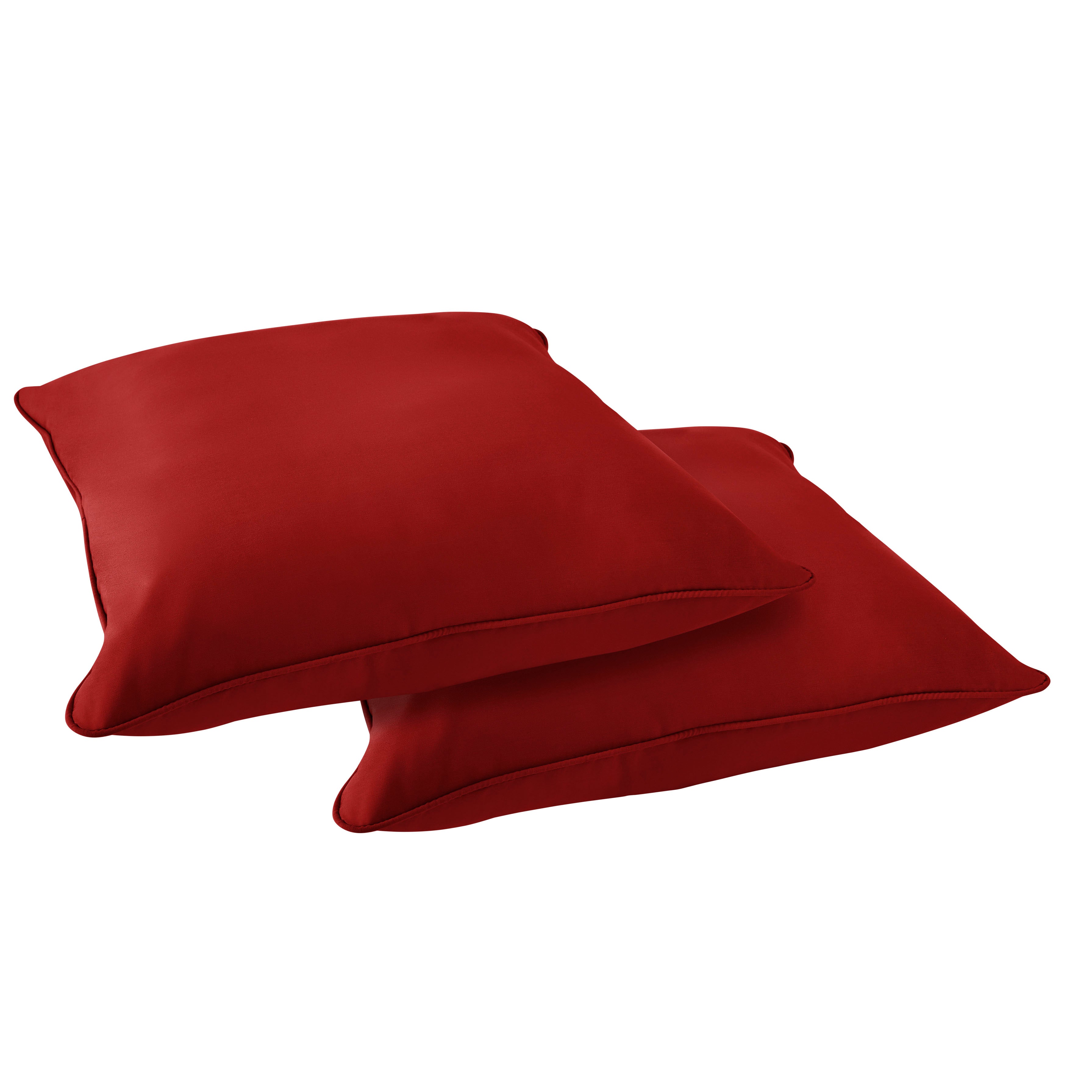 Sunbrella Square Outdoor Floor Pillow (Set of 2)