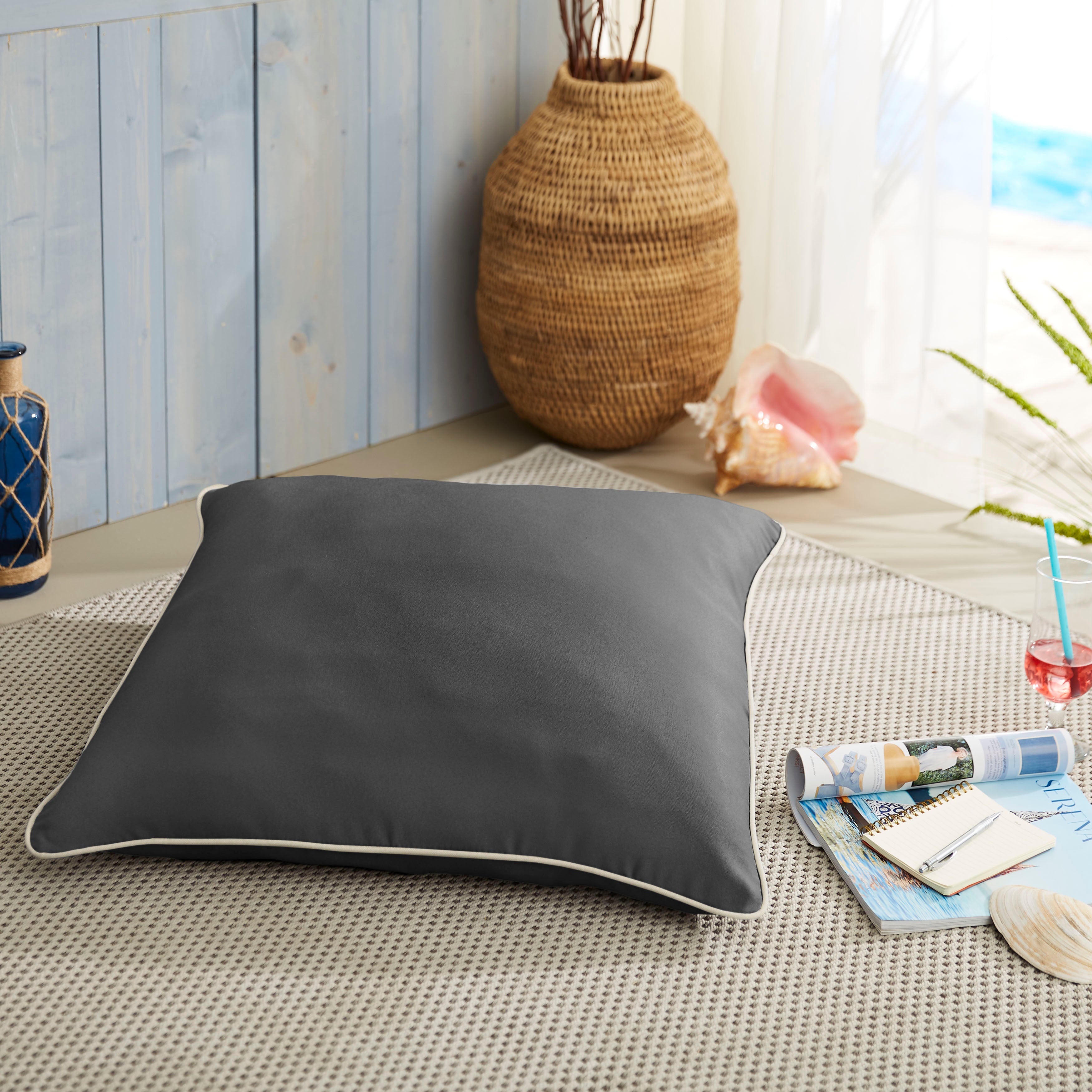 Square Outdoor Floor Pillow