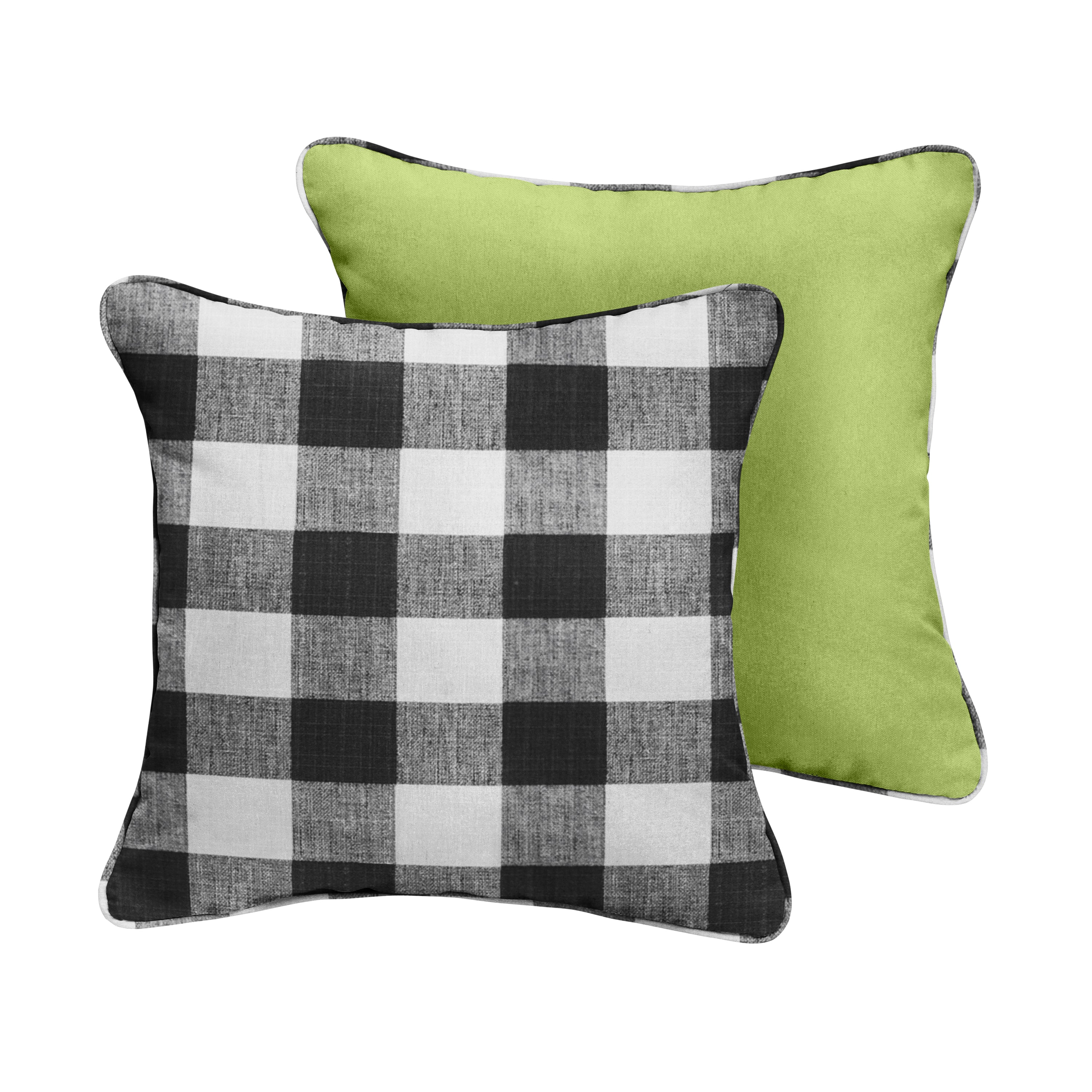 Contrasting Outdoor Pillow Set of 2