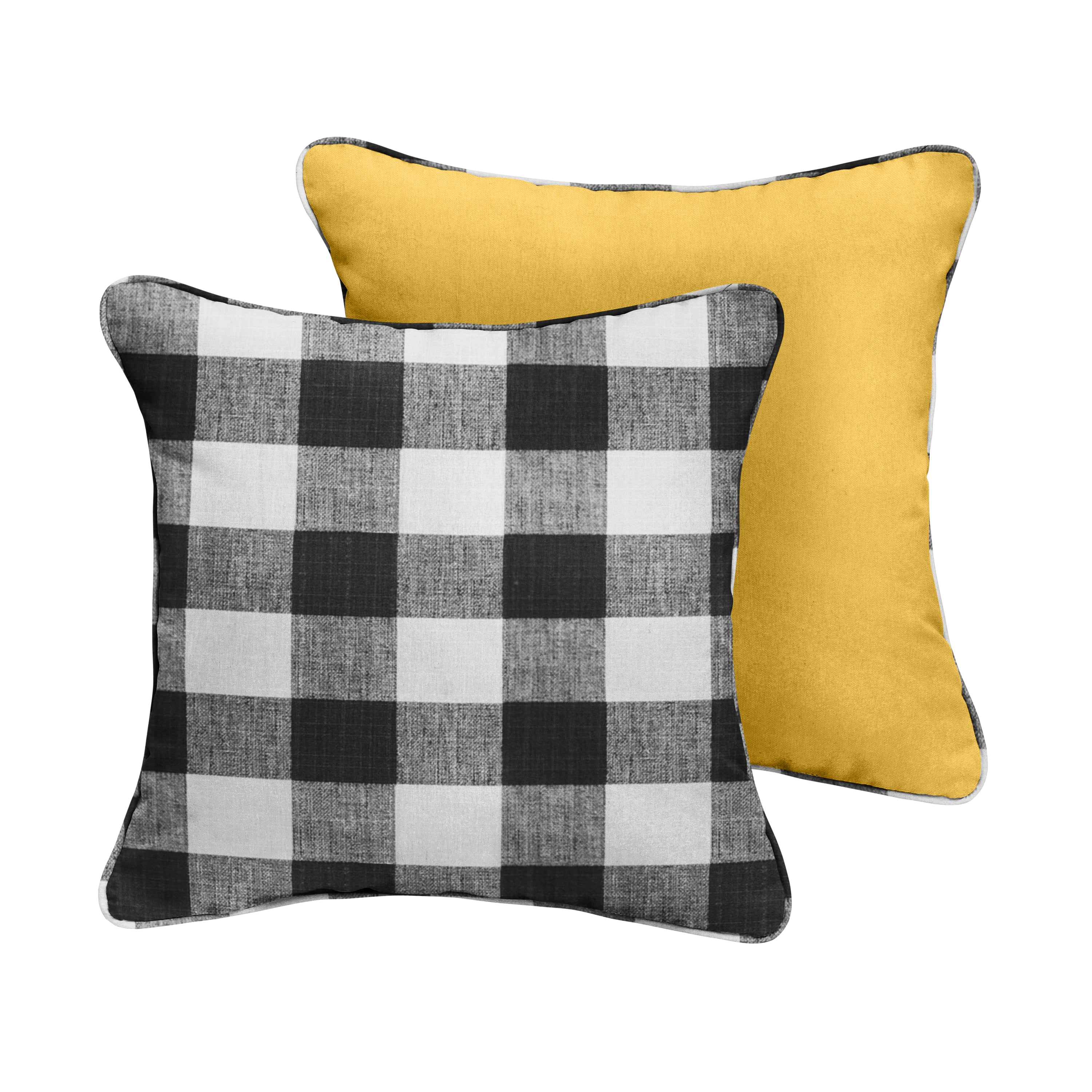 Square Outdoor Pillow - Anderson Matte, 24 in H x 24 in W x 6 in D