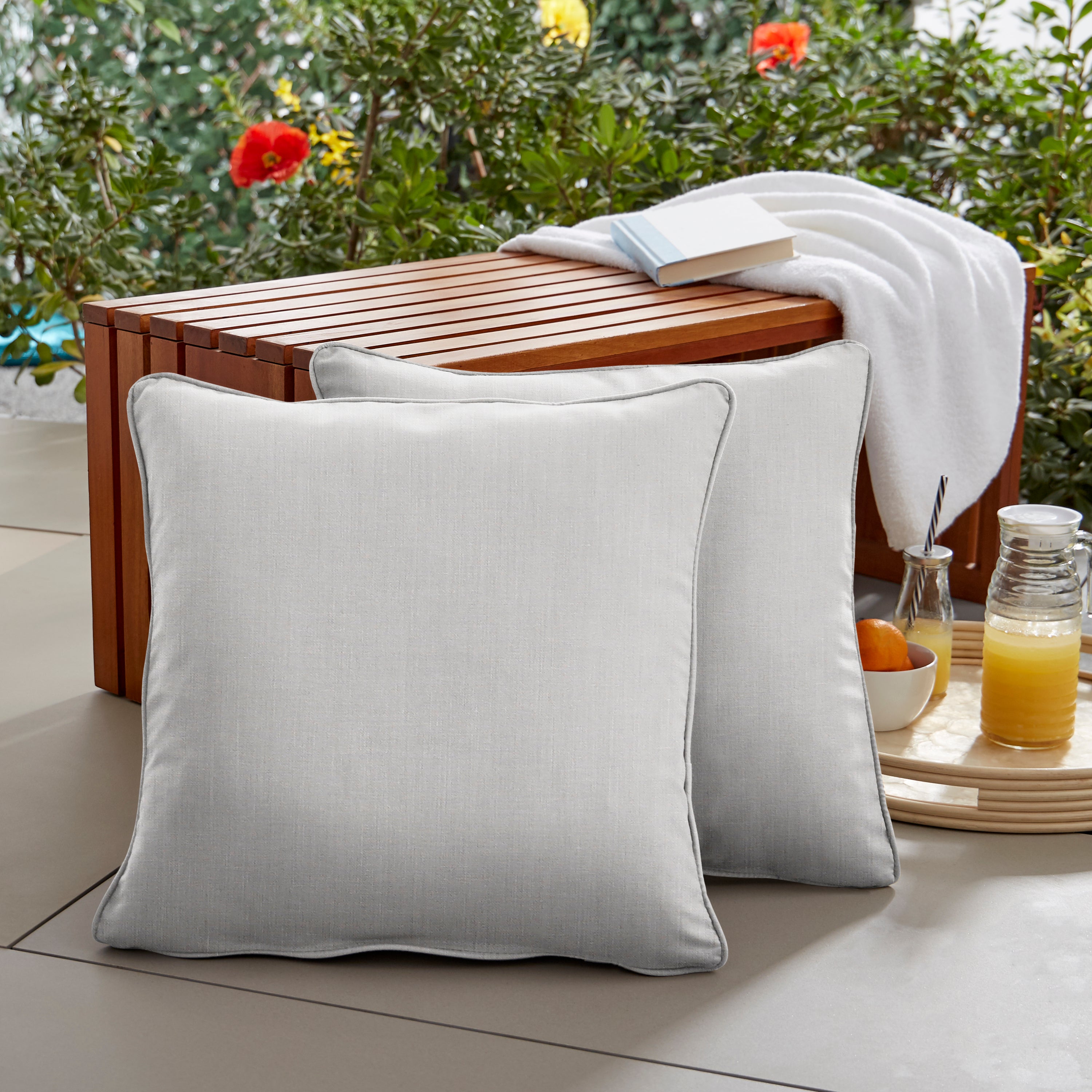 Sunbrella Square Outdoor Pillow Set of 2